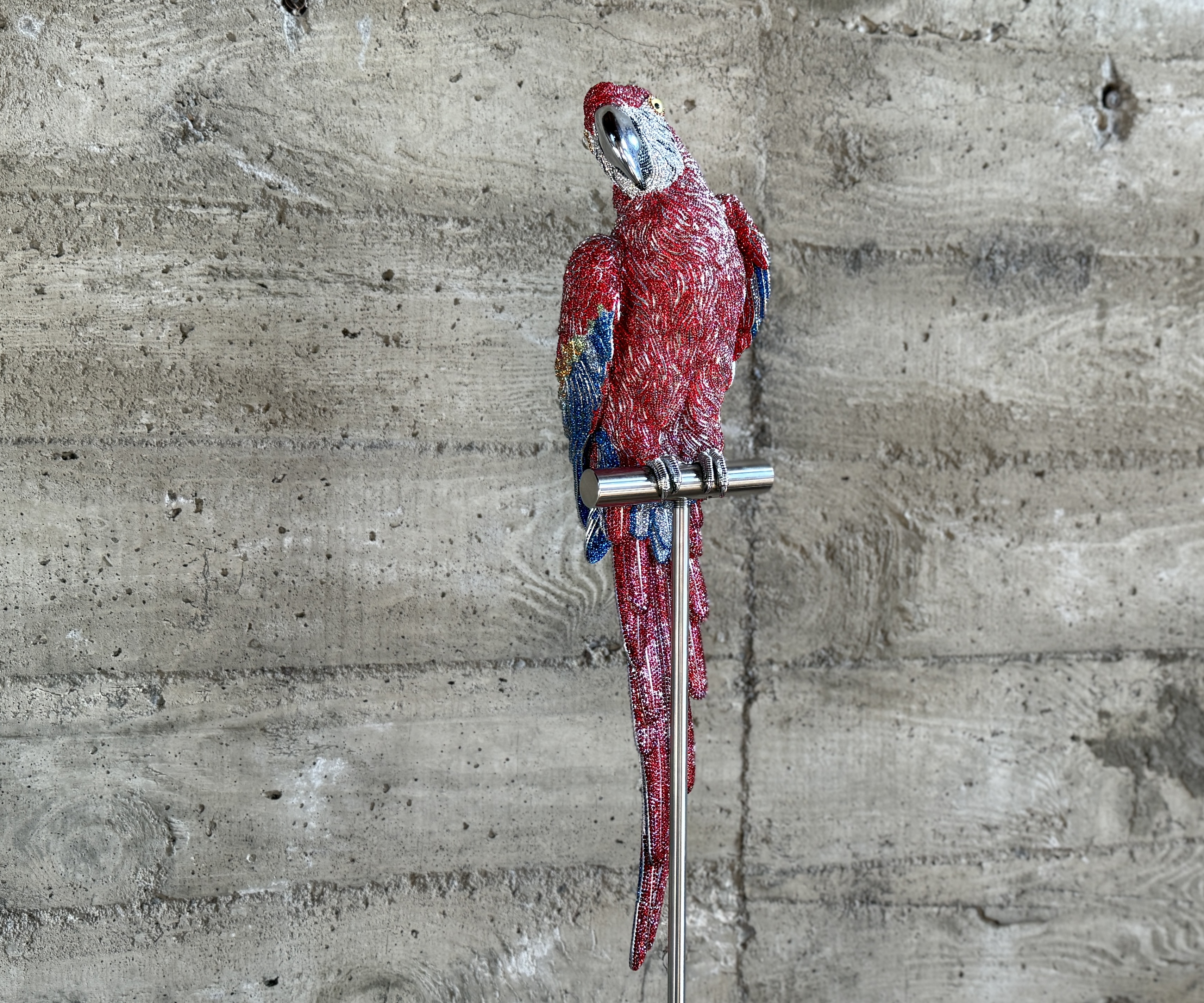 JAY STRONGWATER, MACAW SCULPTURE