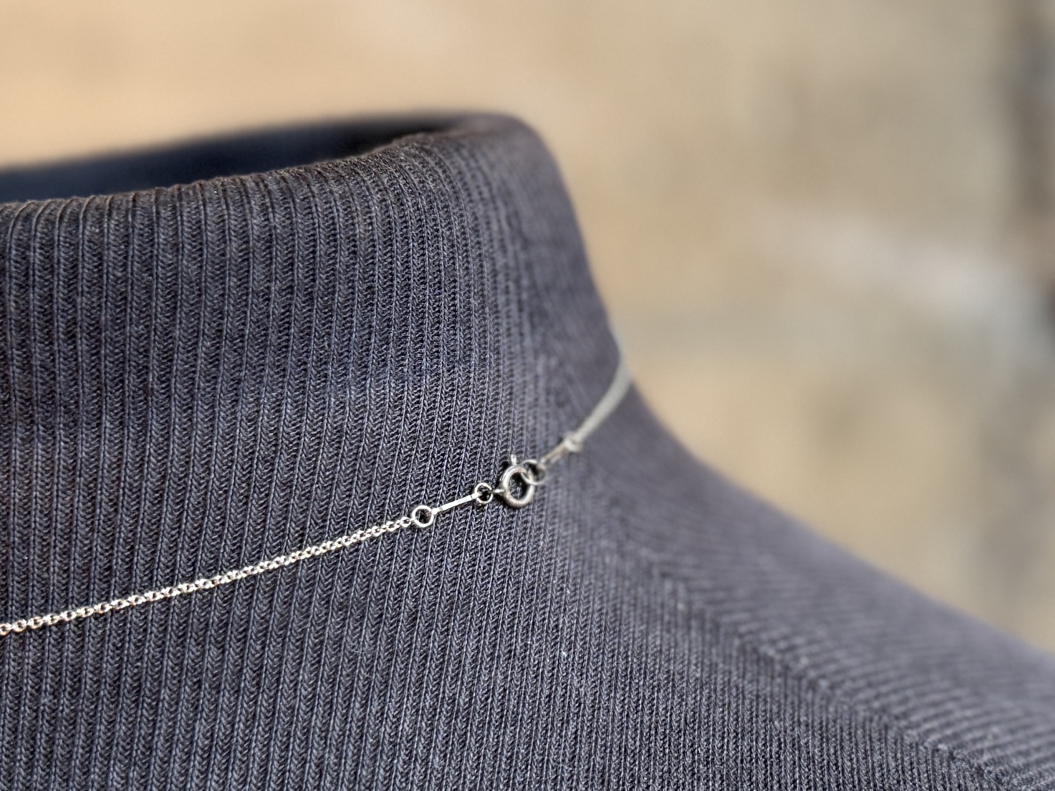 STERLING SILVER "HEART" NECKLACE FROM SPAIN