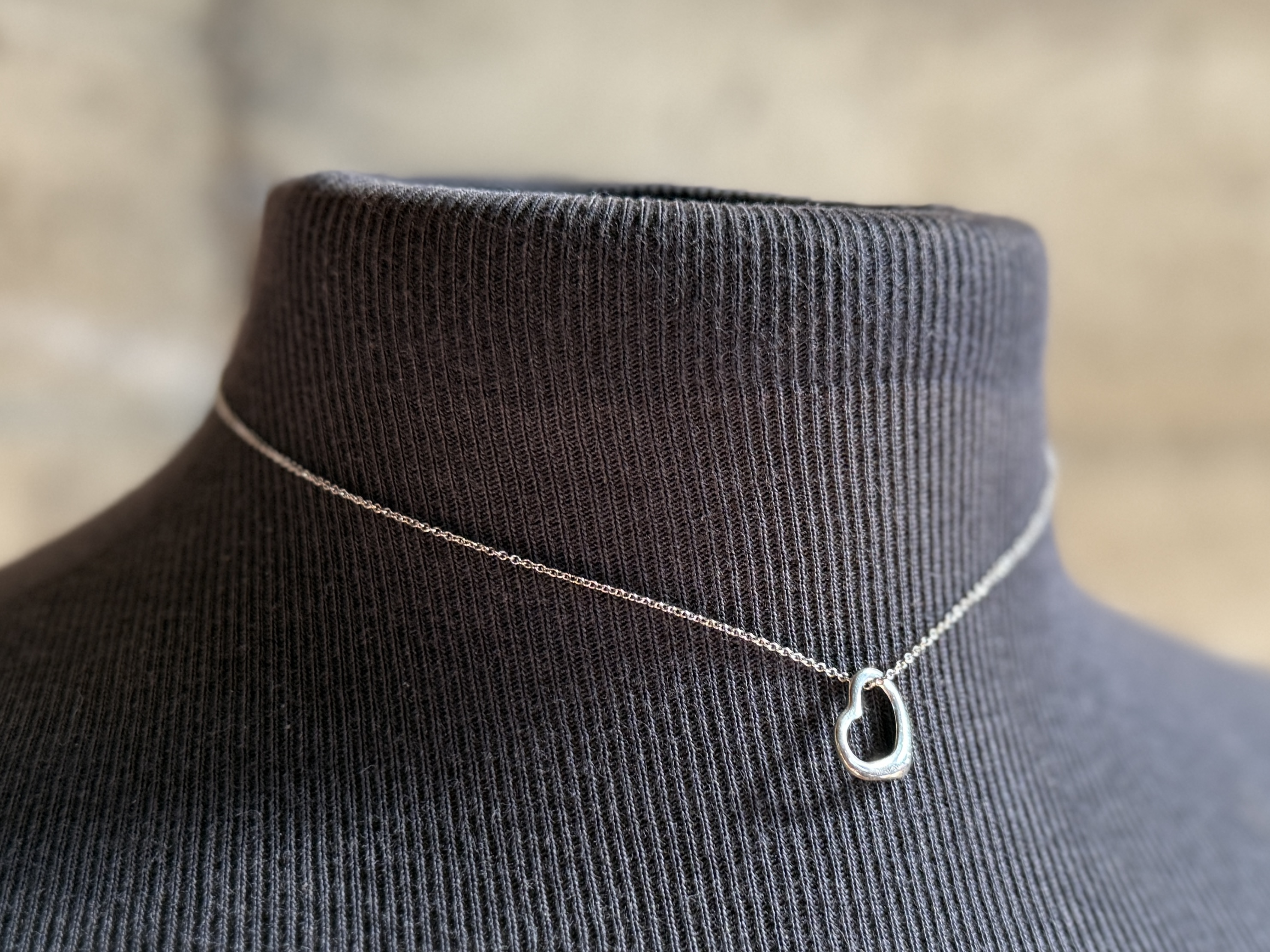 STERLING SILVER "HEART" NECKLACE FROM SPAIN