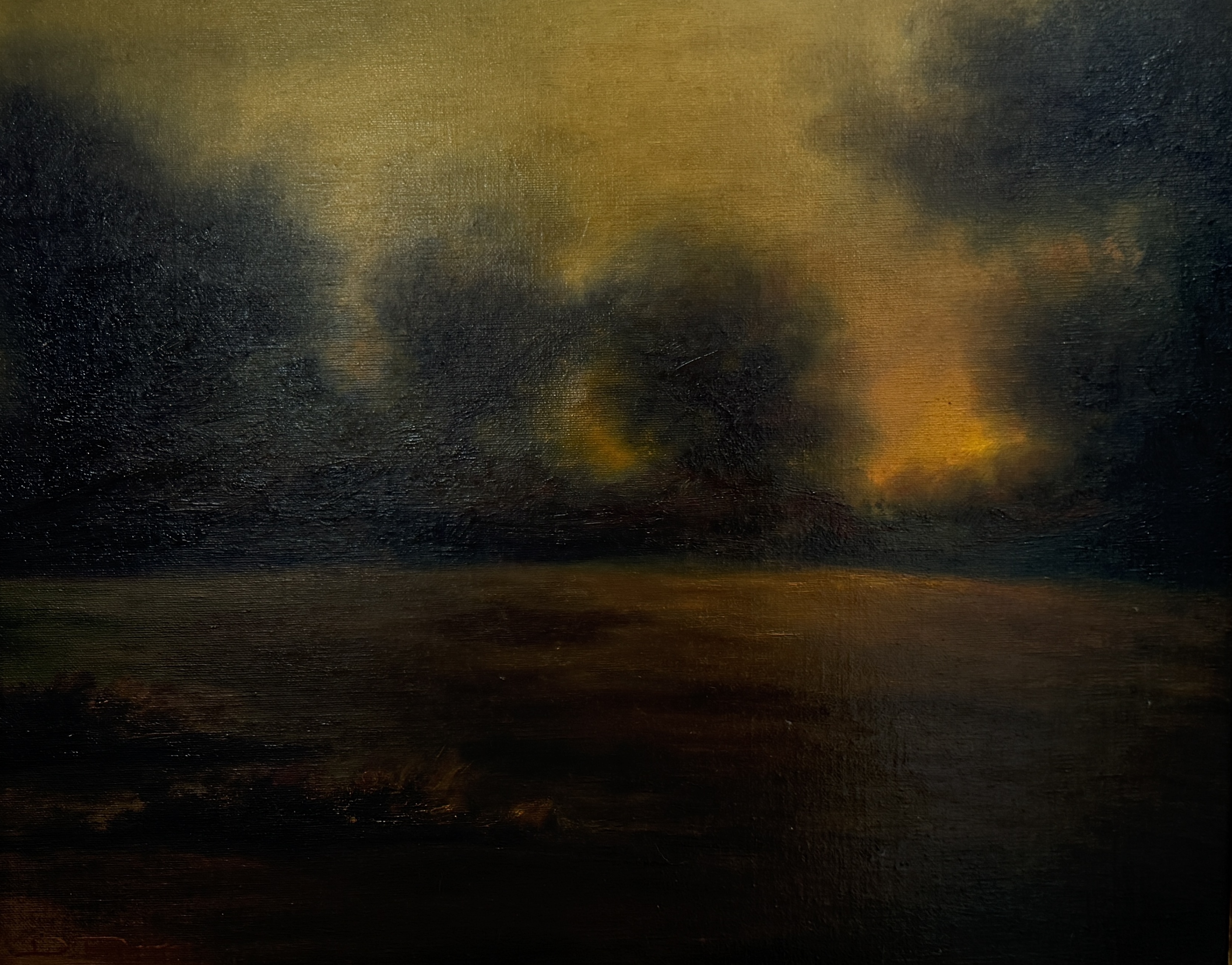 LANDSCAPE, OIL ON CANVAS