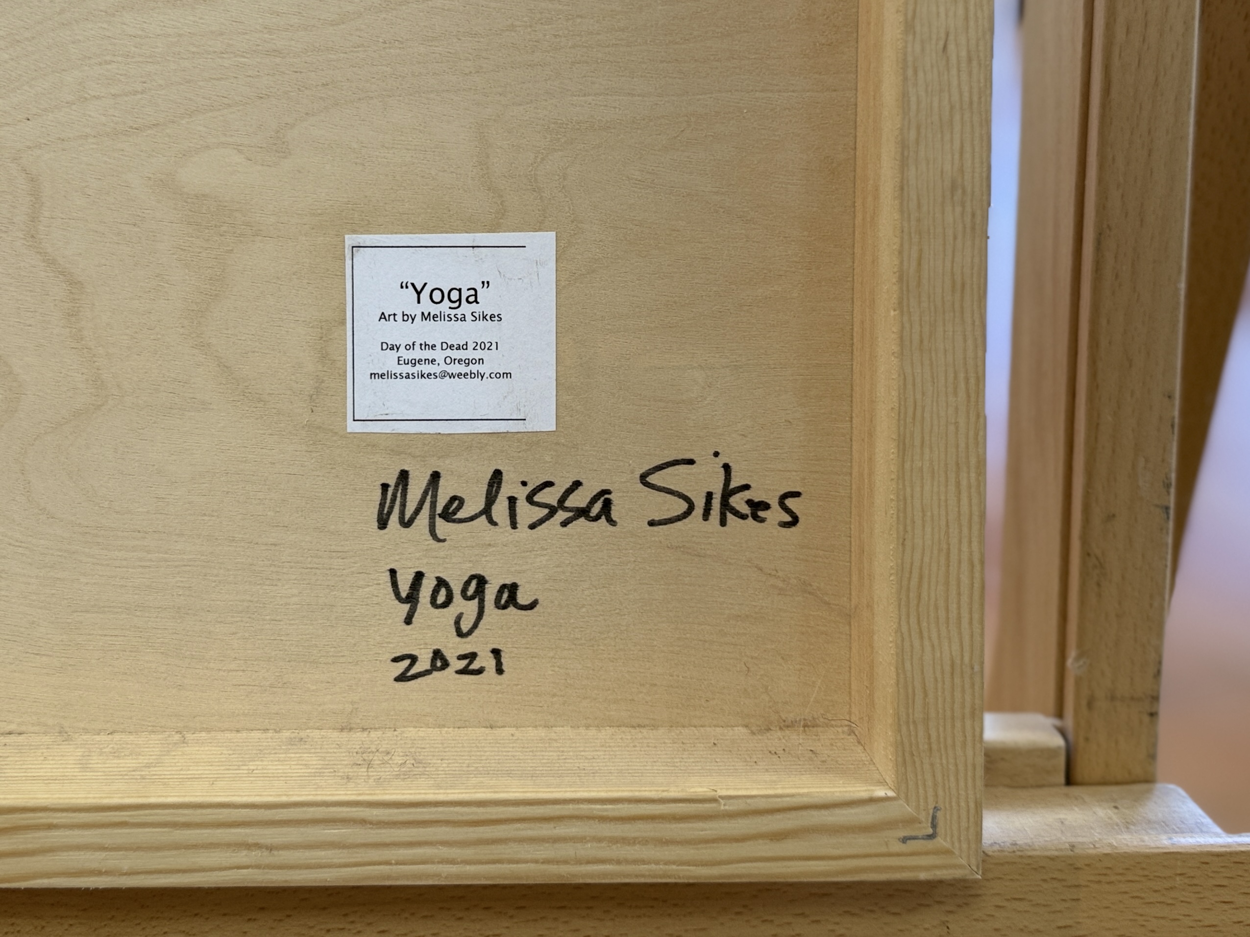 MELISSA SIKES, "YOGA"