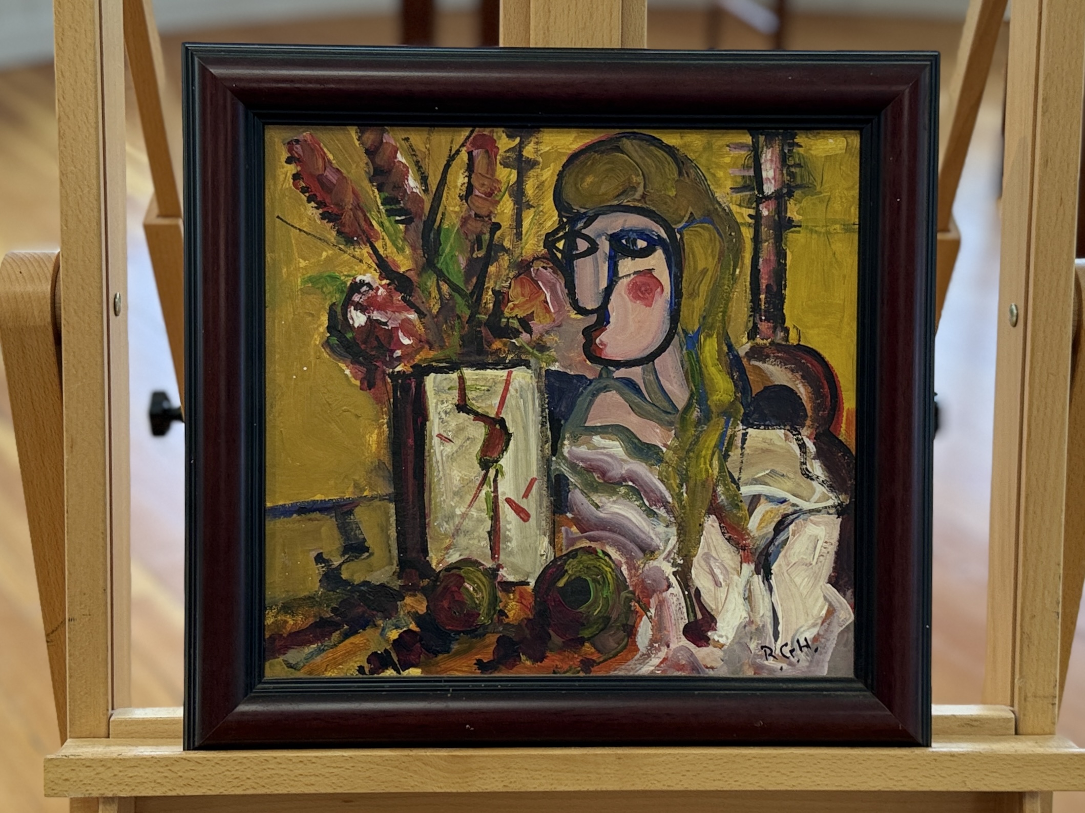 EXPRESSIONIST-STYLE FIGURE PAINTING