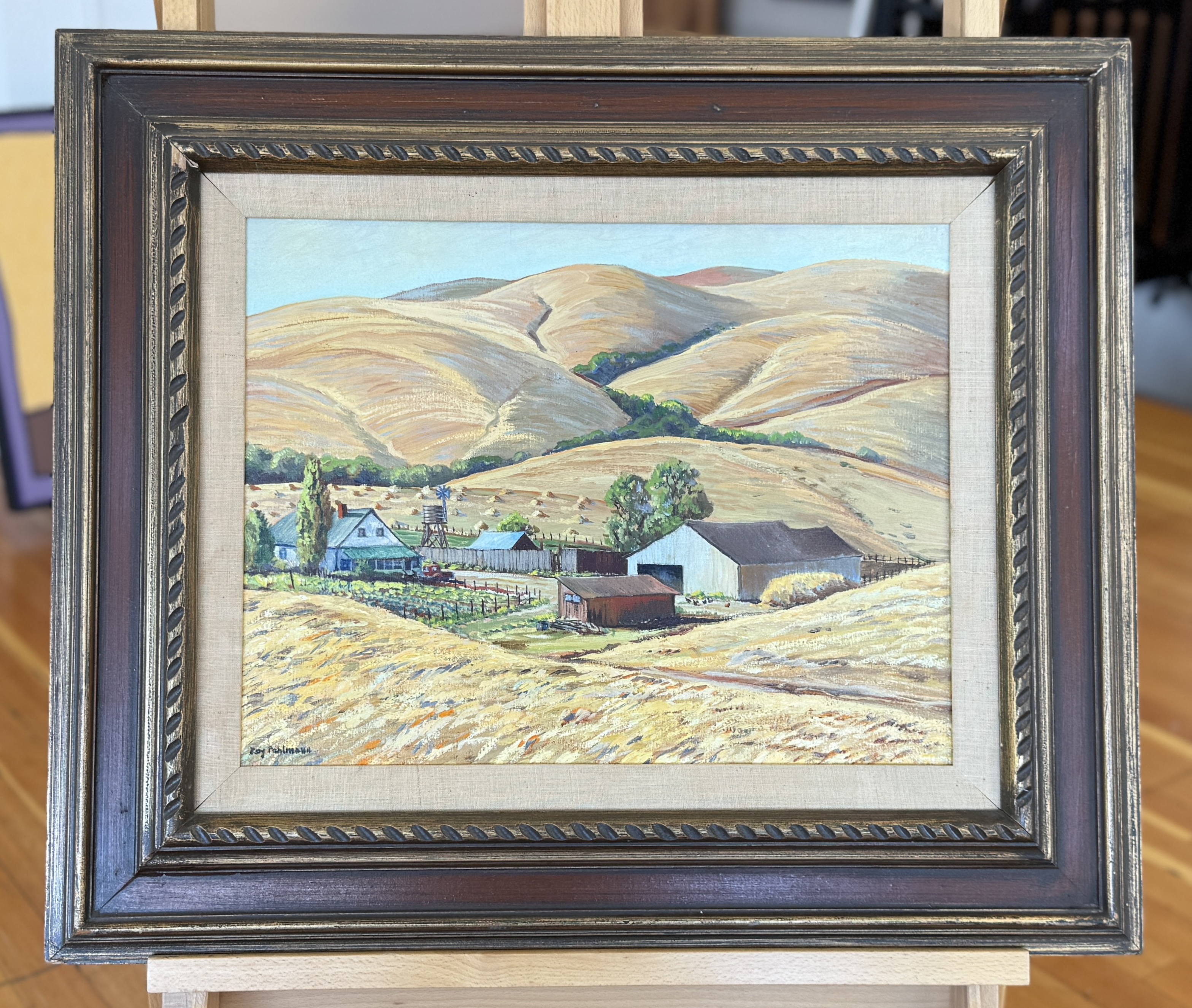 PLEIN AIR LANDSCAPE OIL PAINTING
