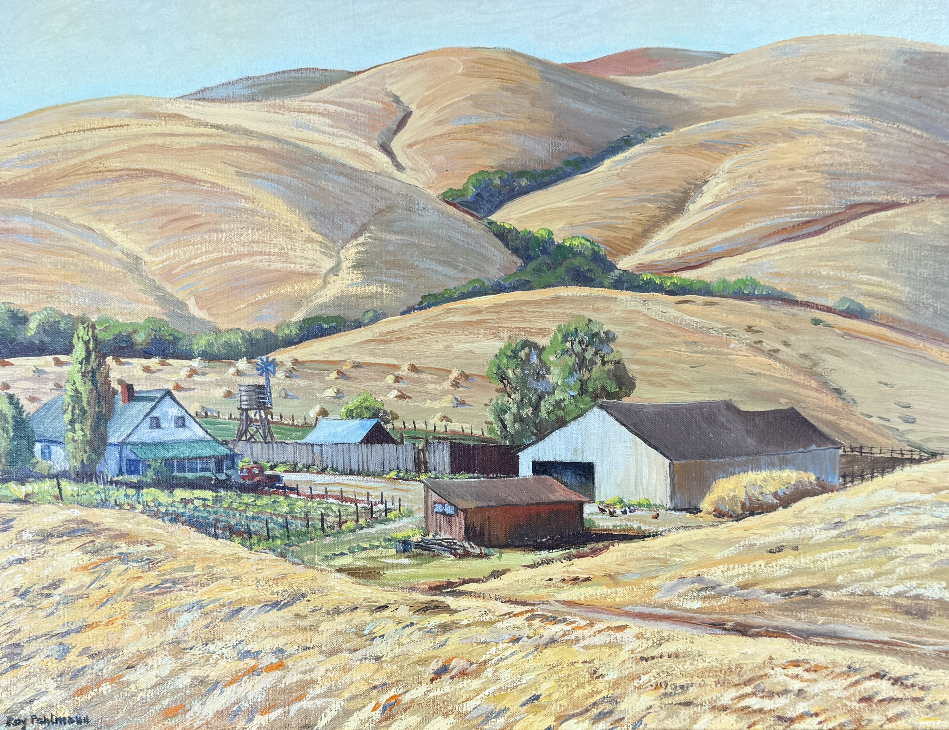PLEIN AIR LANDSCAPE OIL PAINTING