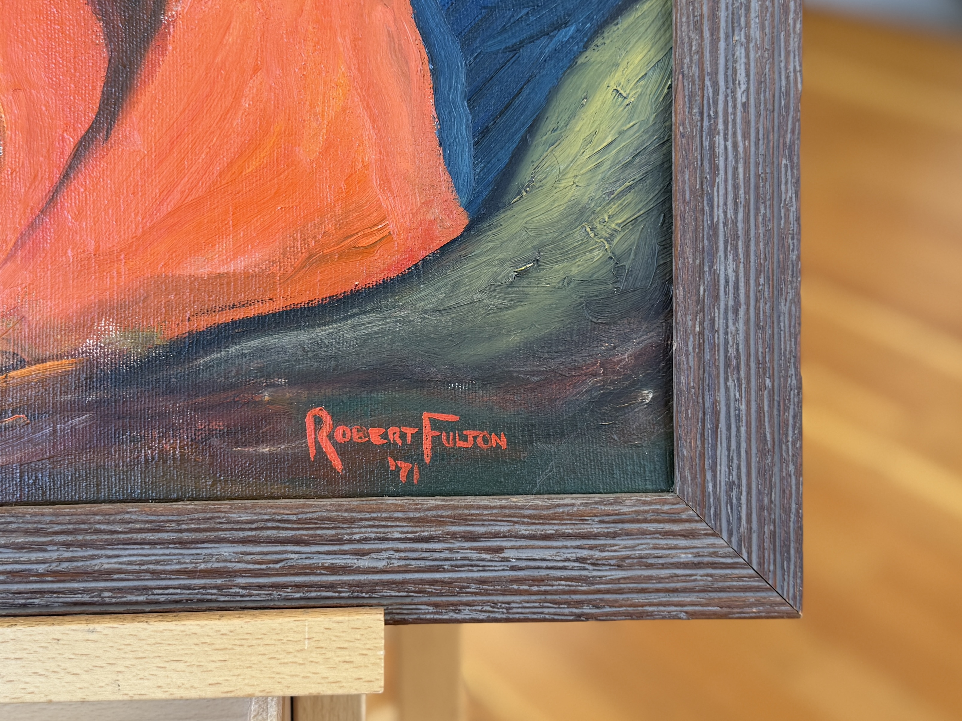 ROBERT FULTON, OIL ON CANVAS