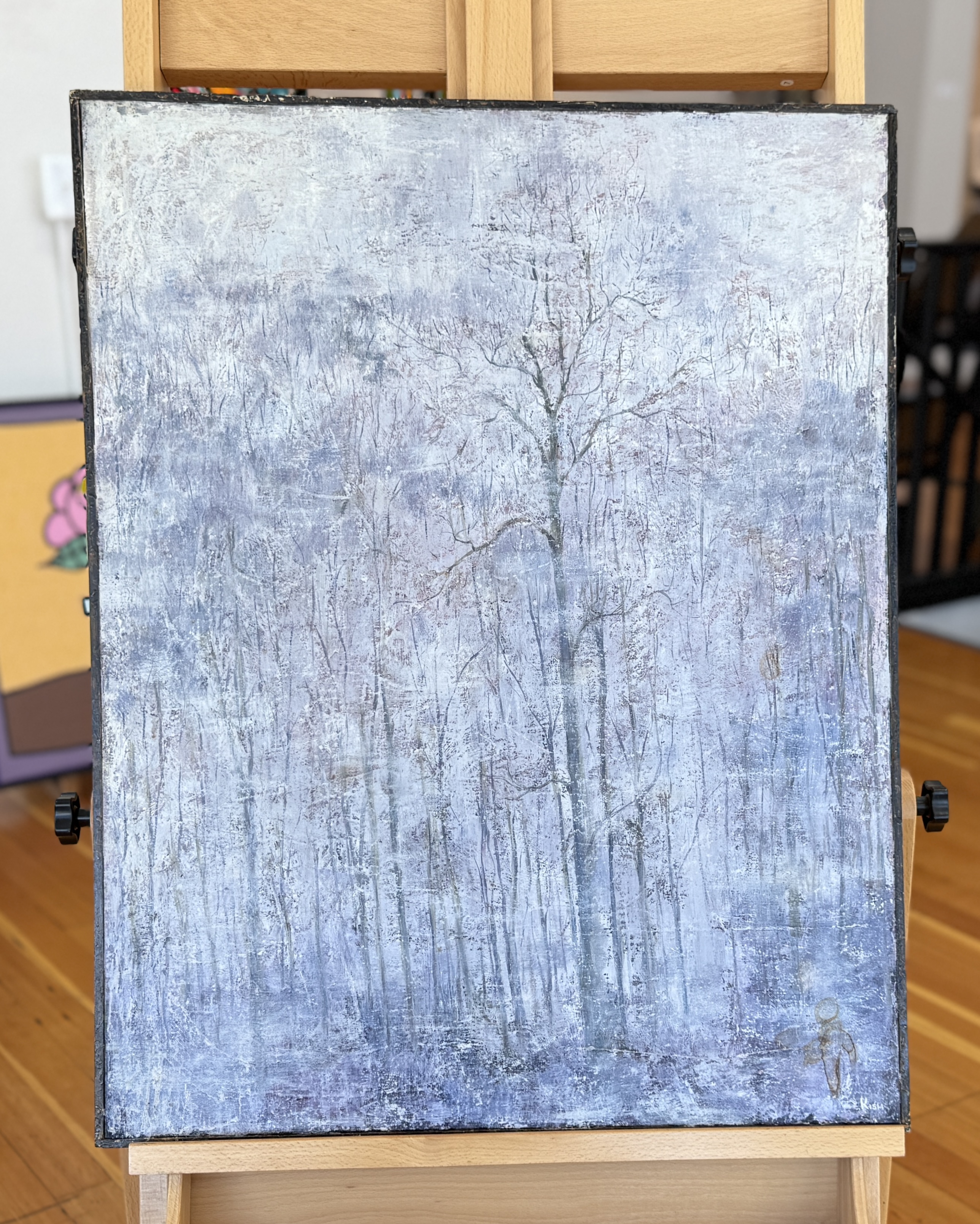 KISH, LANDSCAPE OIL PAINTING