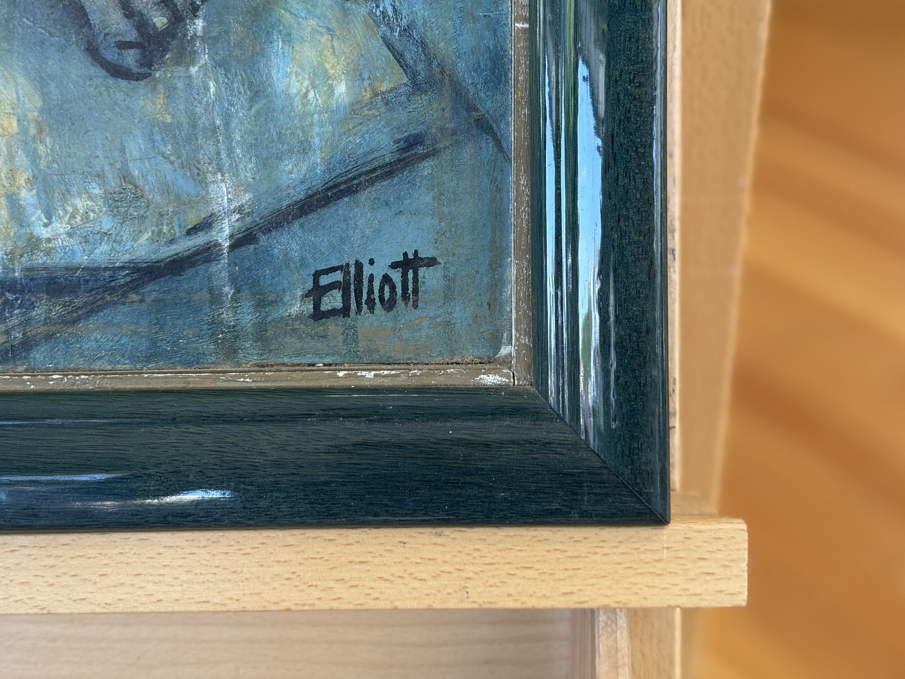 ELLIOT, FIGURATIVE OIL PAINTING
