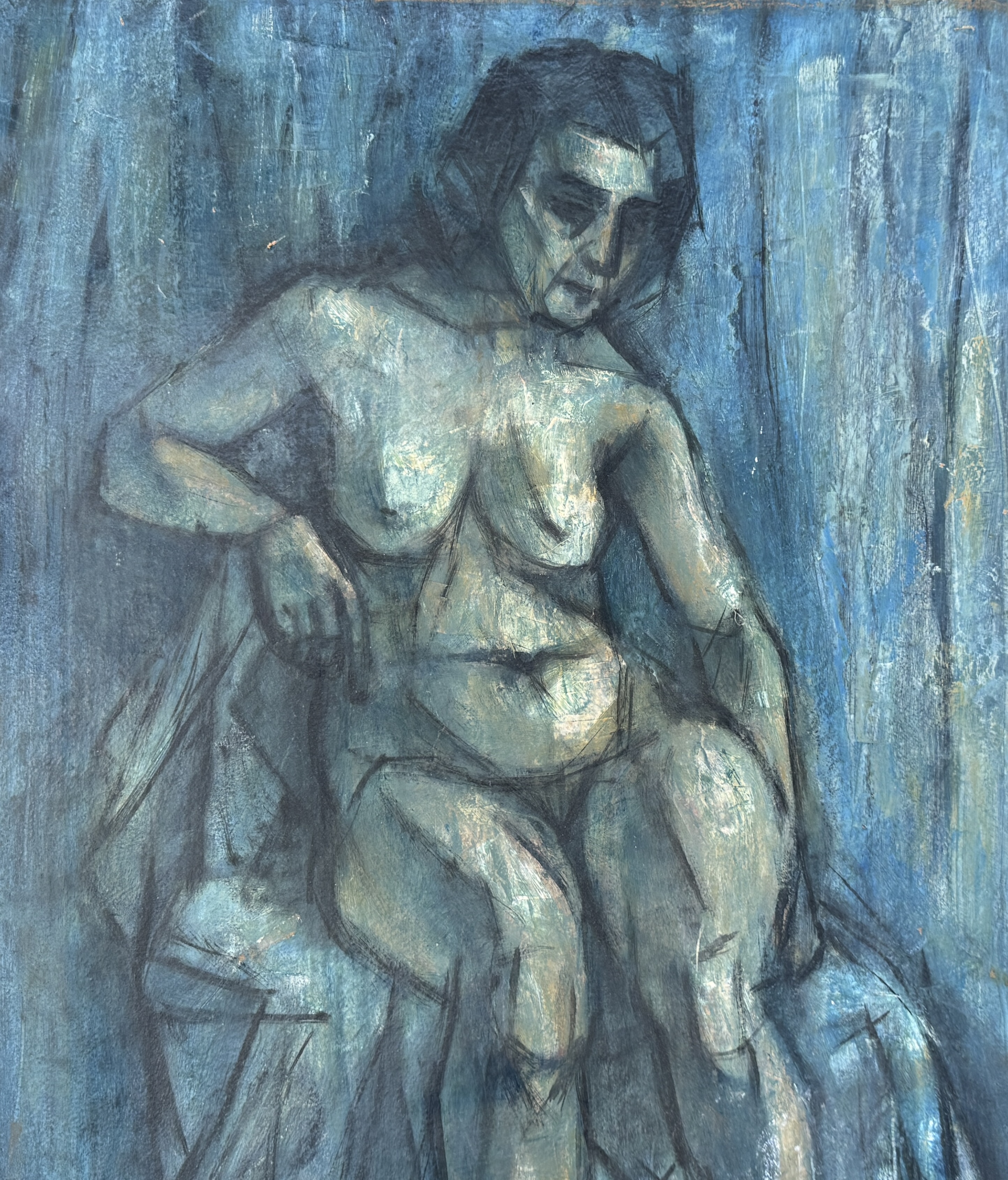 ELLIOT, FIGURATIVE OIL PAINTING