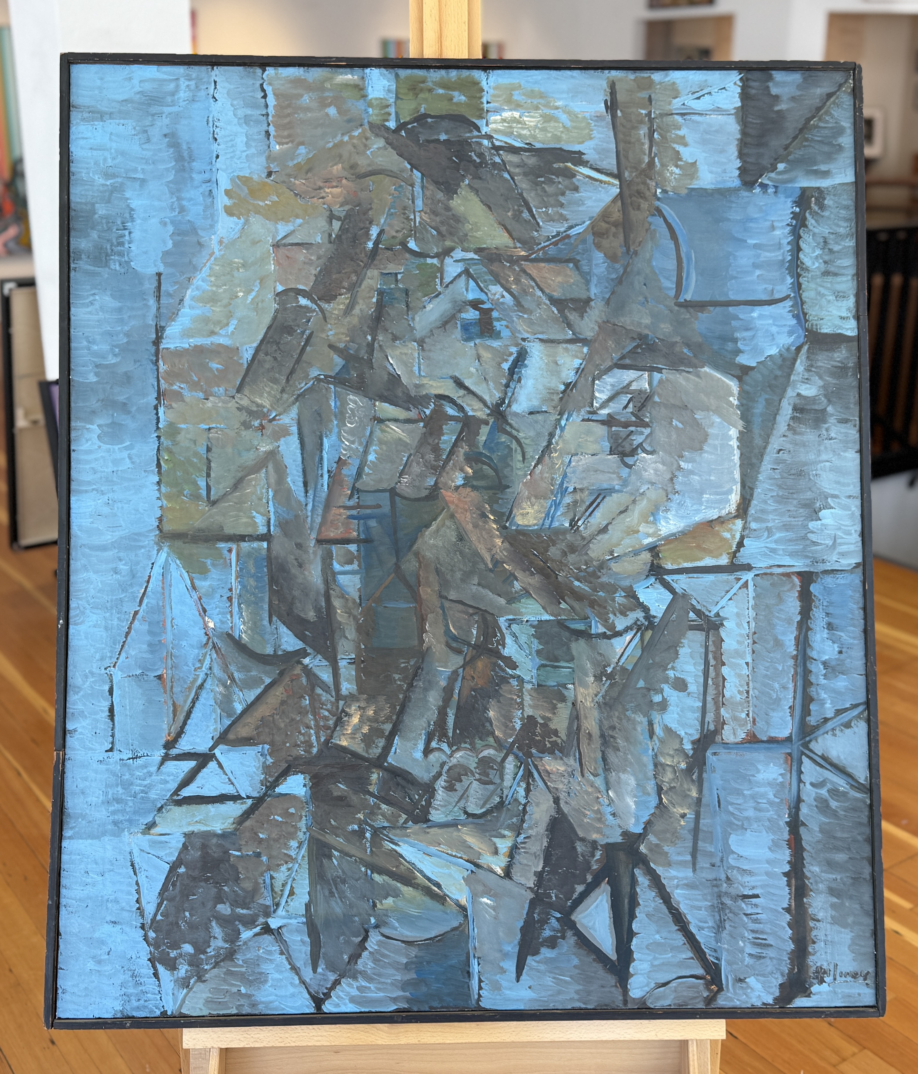 ROBERT GILMORE, OIL ON CANVAS #2
