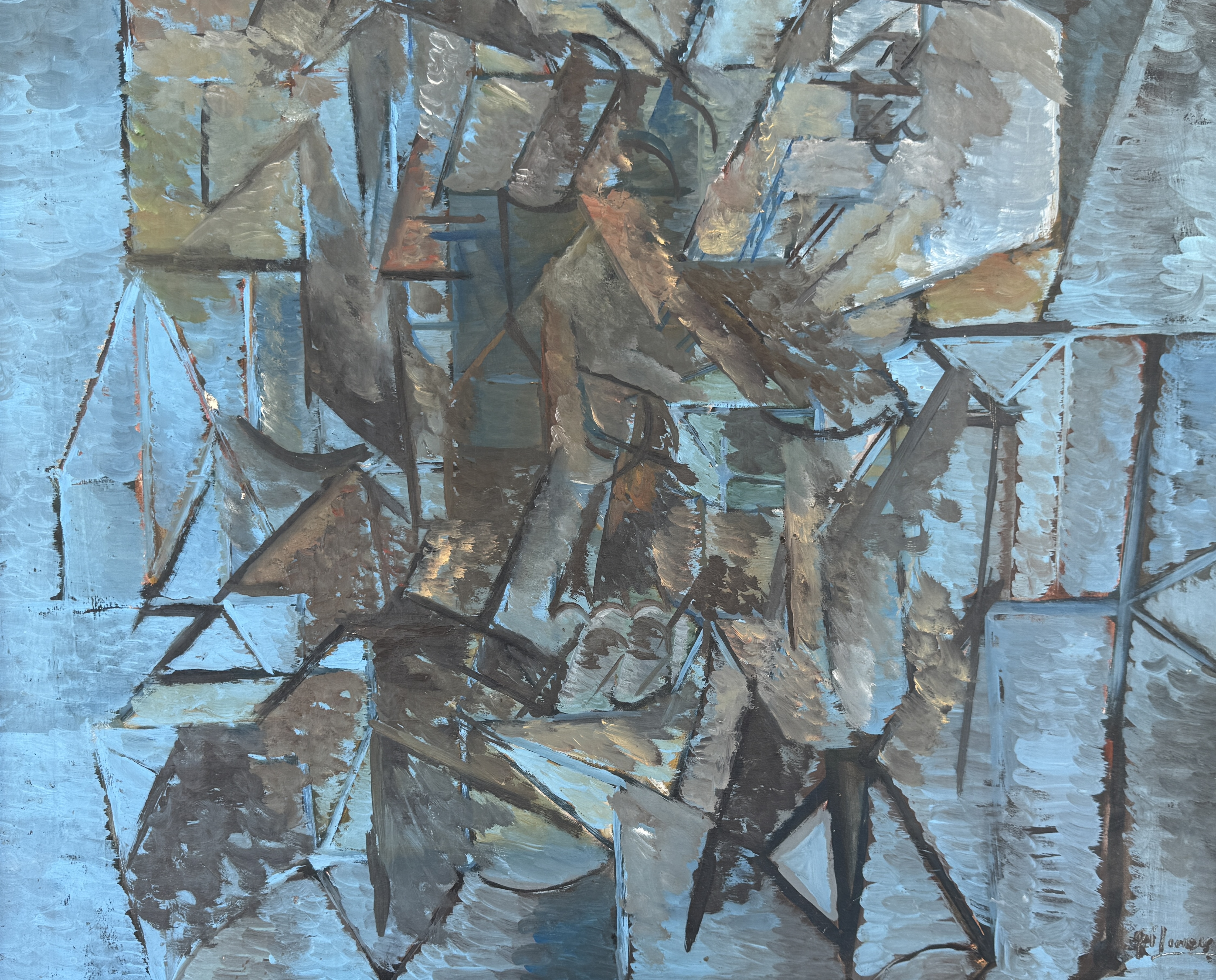 ROBERT GILMORE, OIL ON CANVAS #2