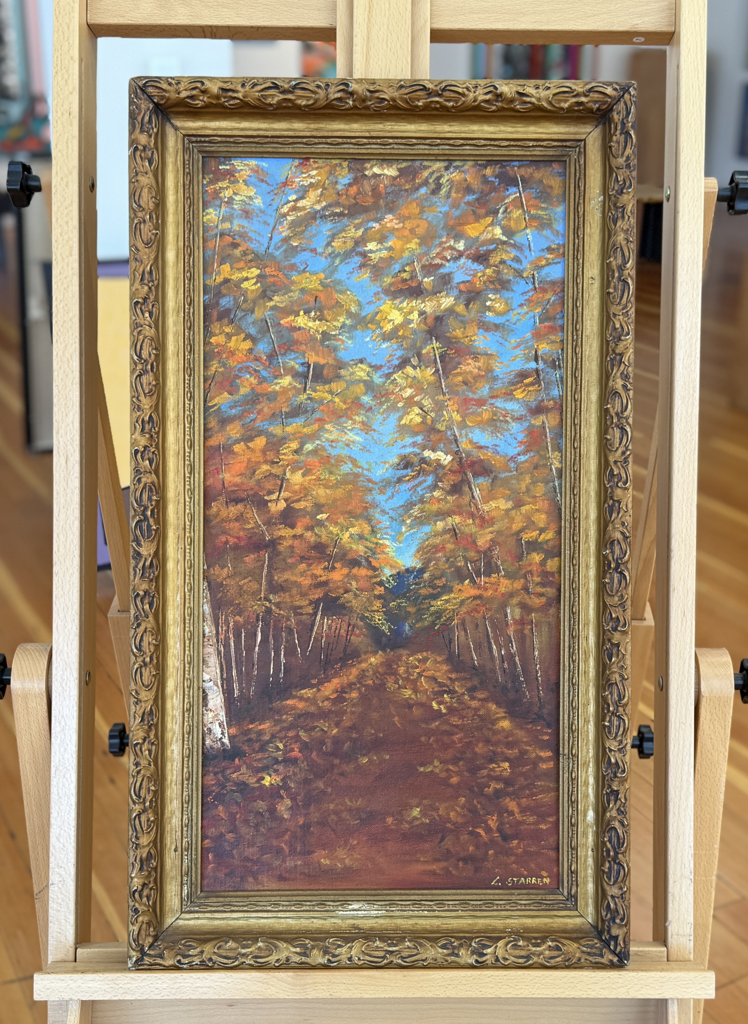LINDA STARREN, "FALL TREES"