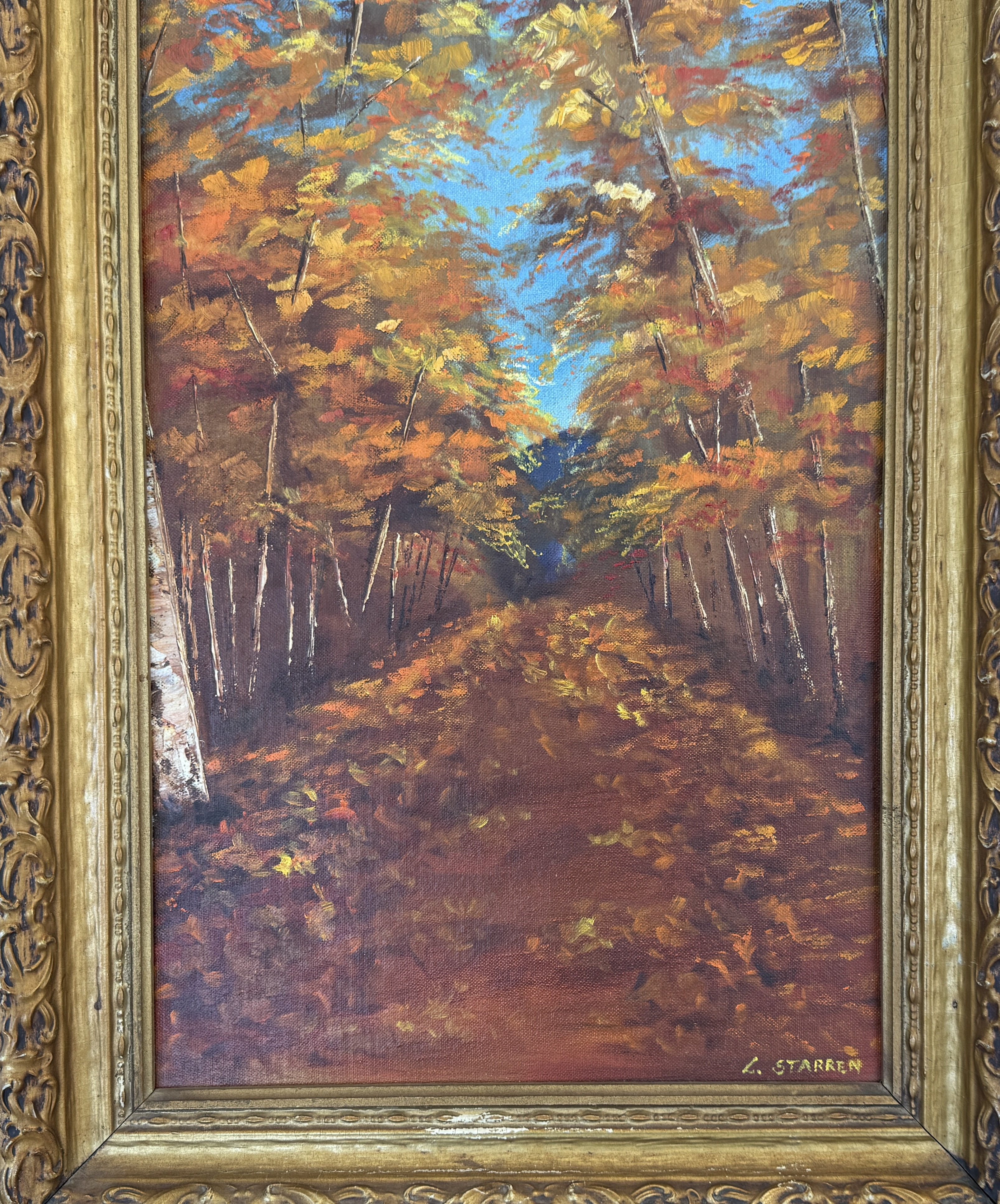 LINDA STARREN, "FALL TREES"