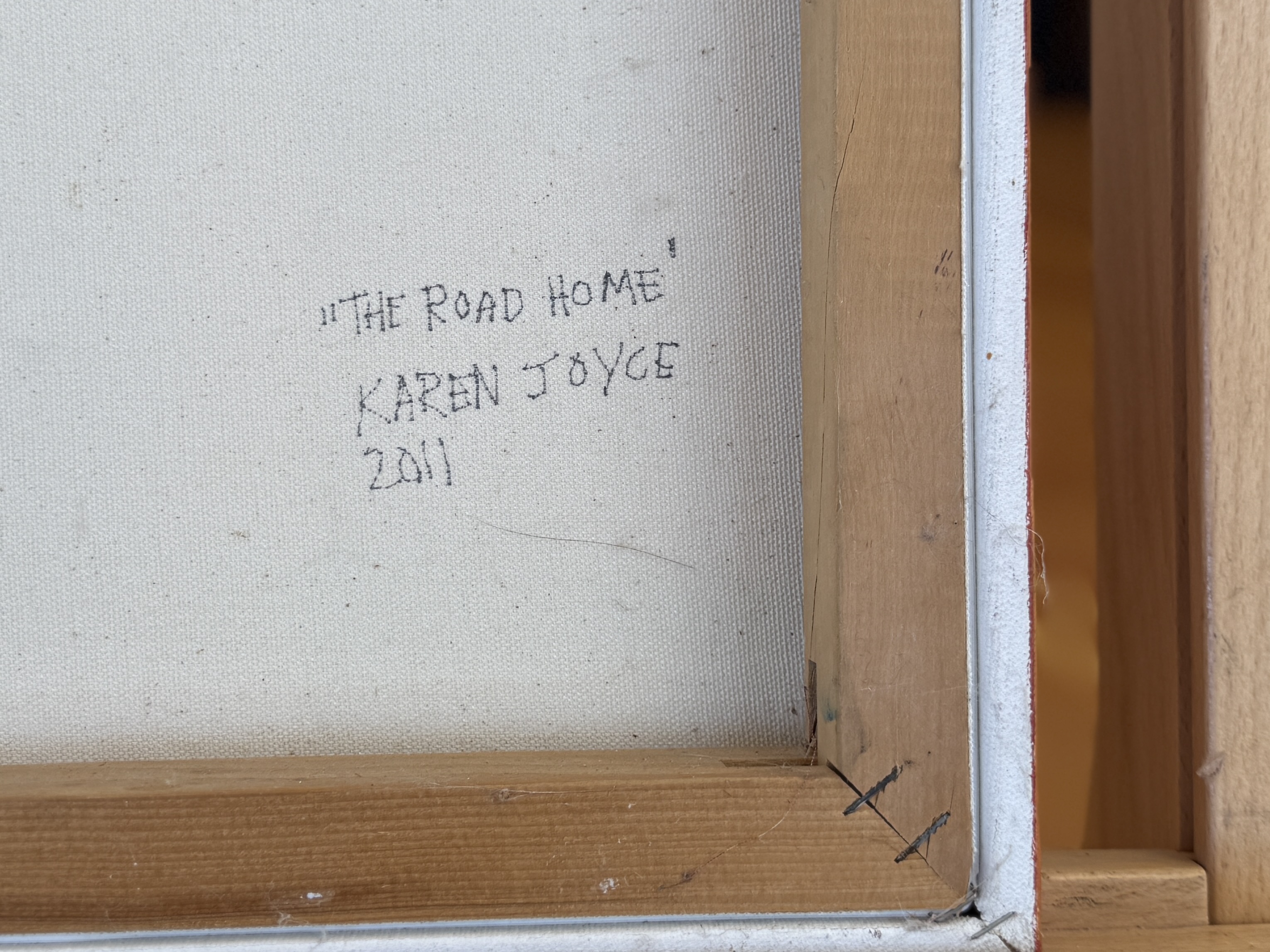 KAREN JOYCE, "THE ROAD HOME"