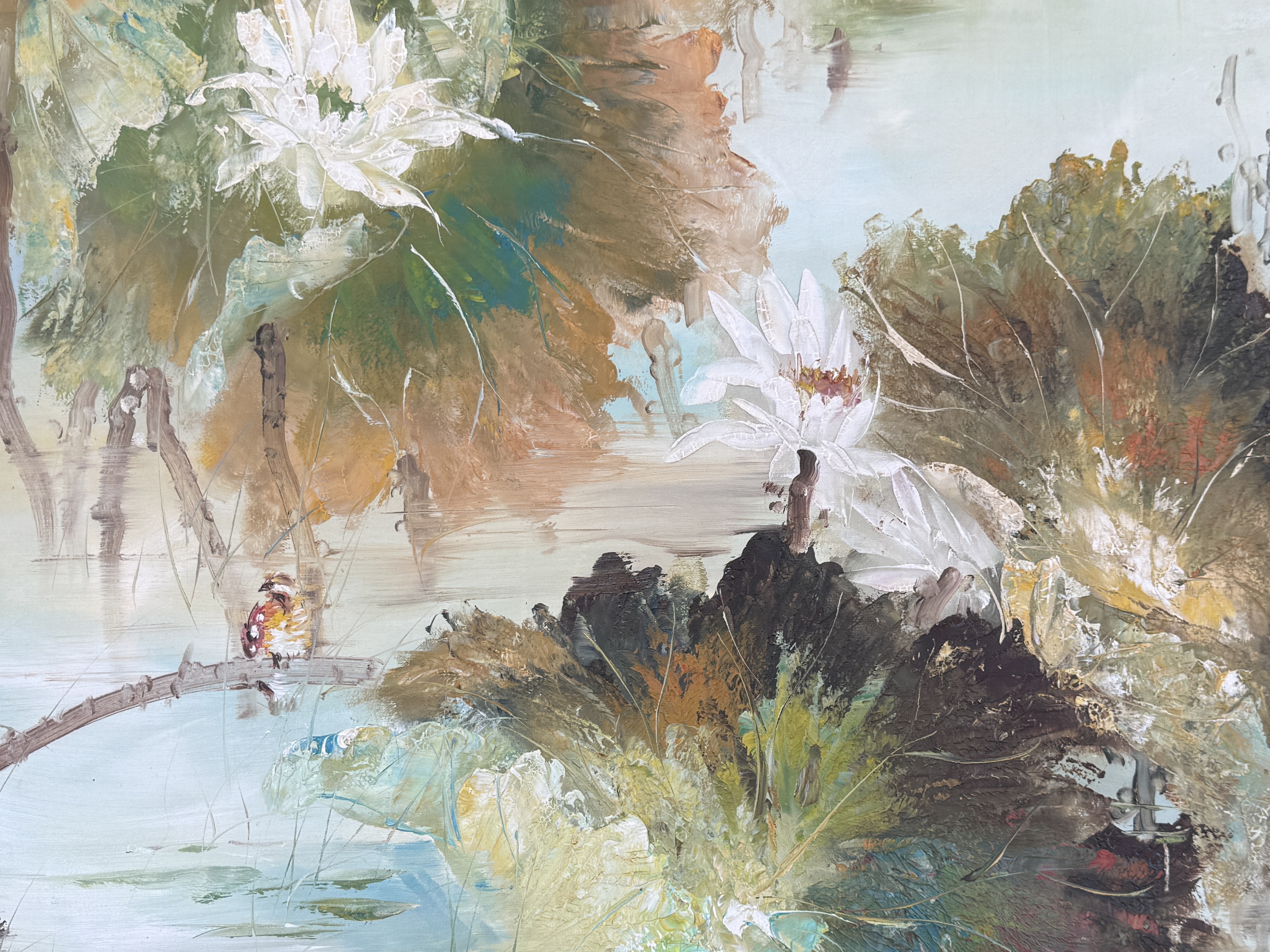 LARGE LANDSCAPE OIL PAINTING