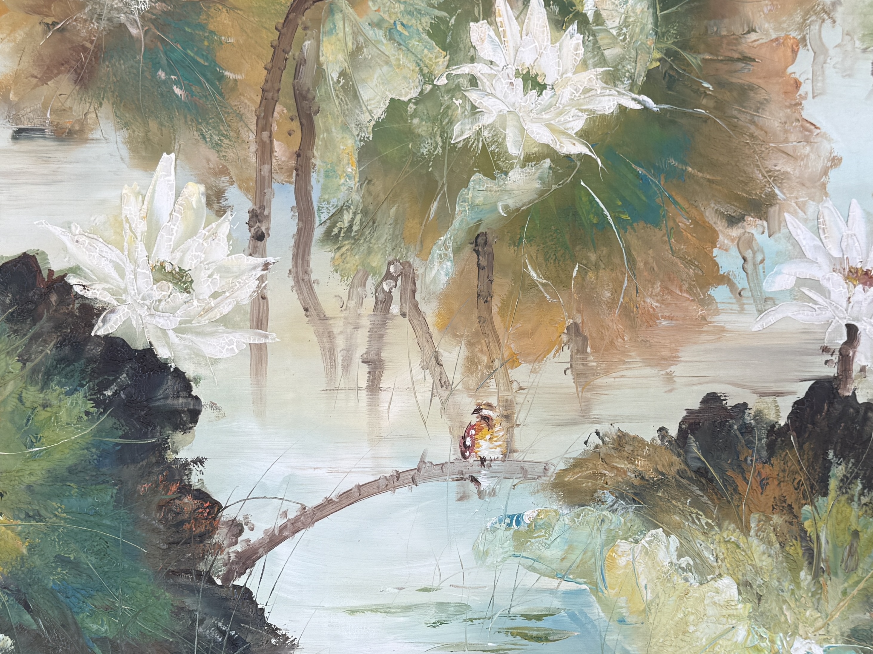 LARGE LANDSCAPE OIL PAINTING