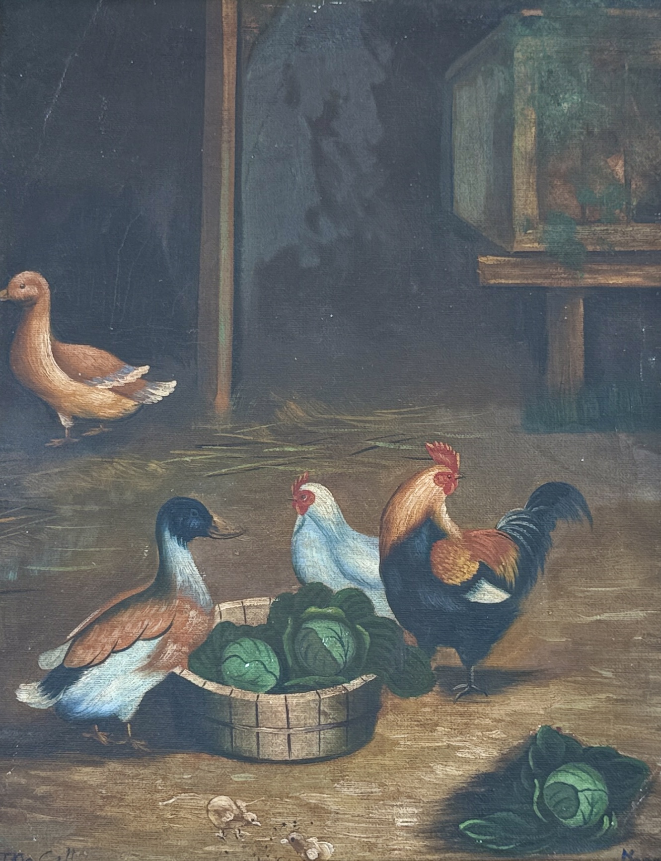 MCCALL, FARMYARD COMPOSITION