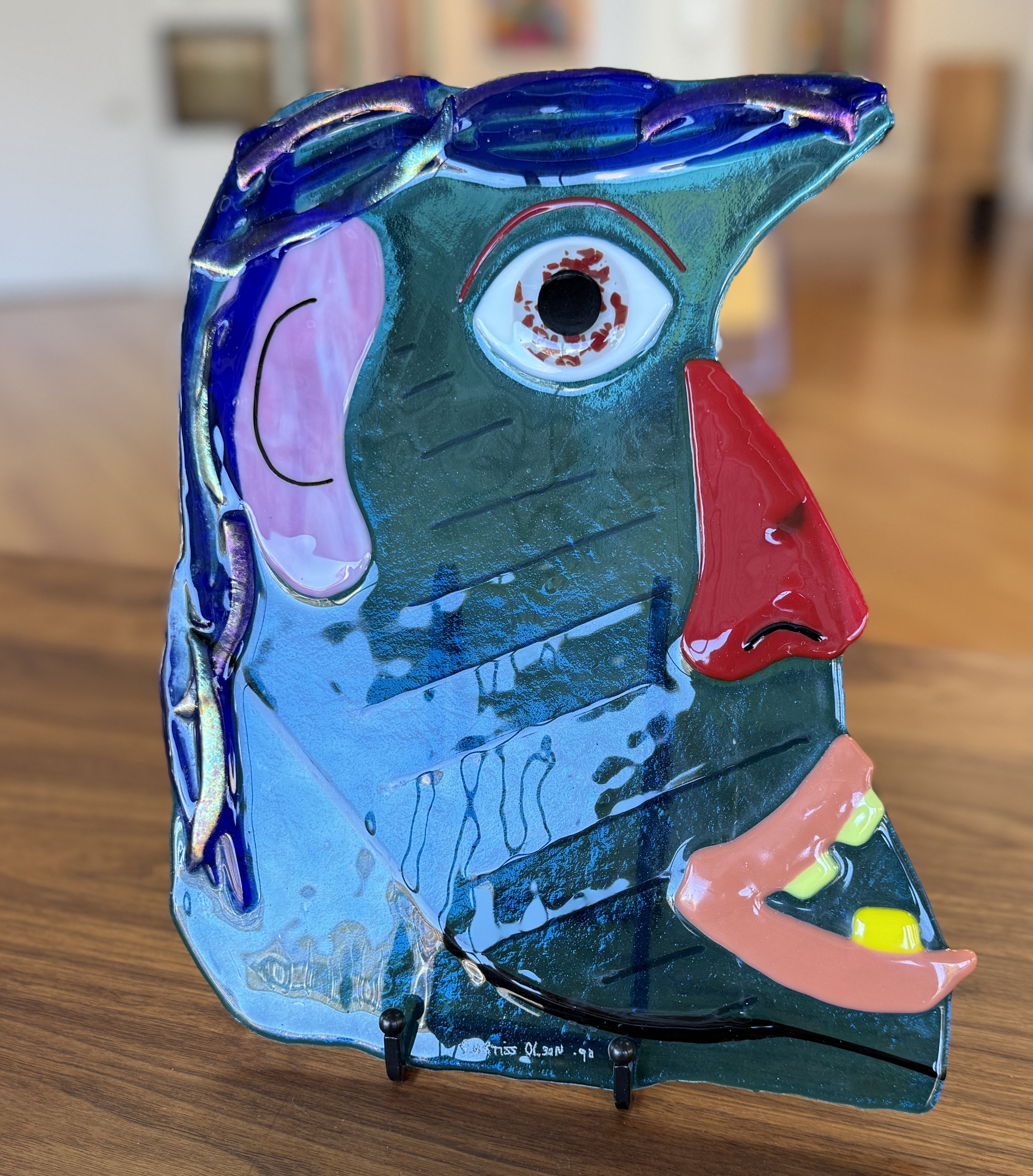 HOWARD CURTISS OLSON, FACE SCULPTURE #1