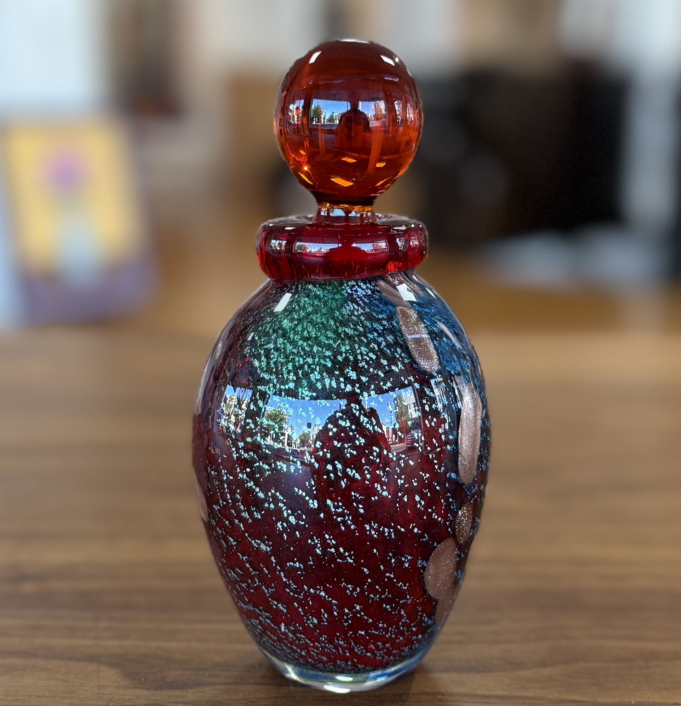 FRANCO MORETTI, MURANO PERFUME BOTTLE