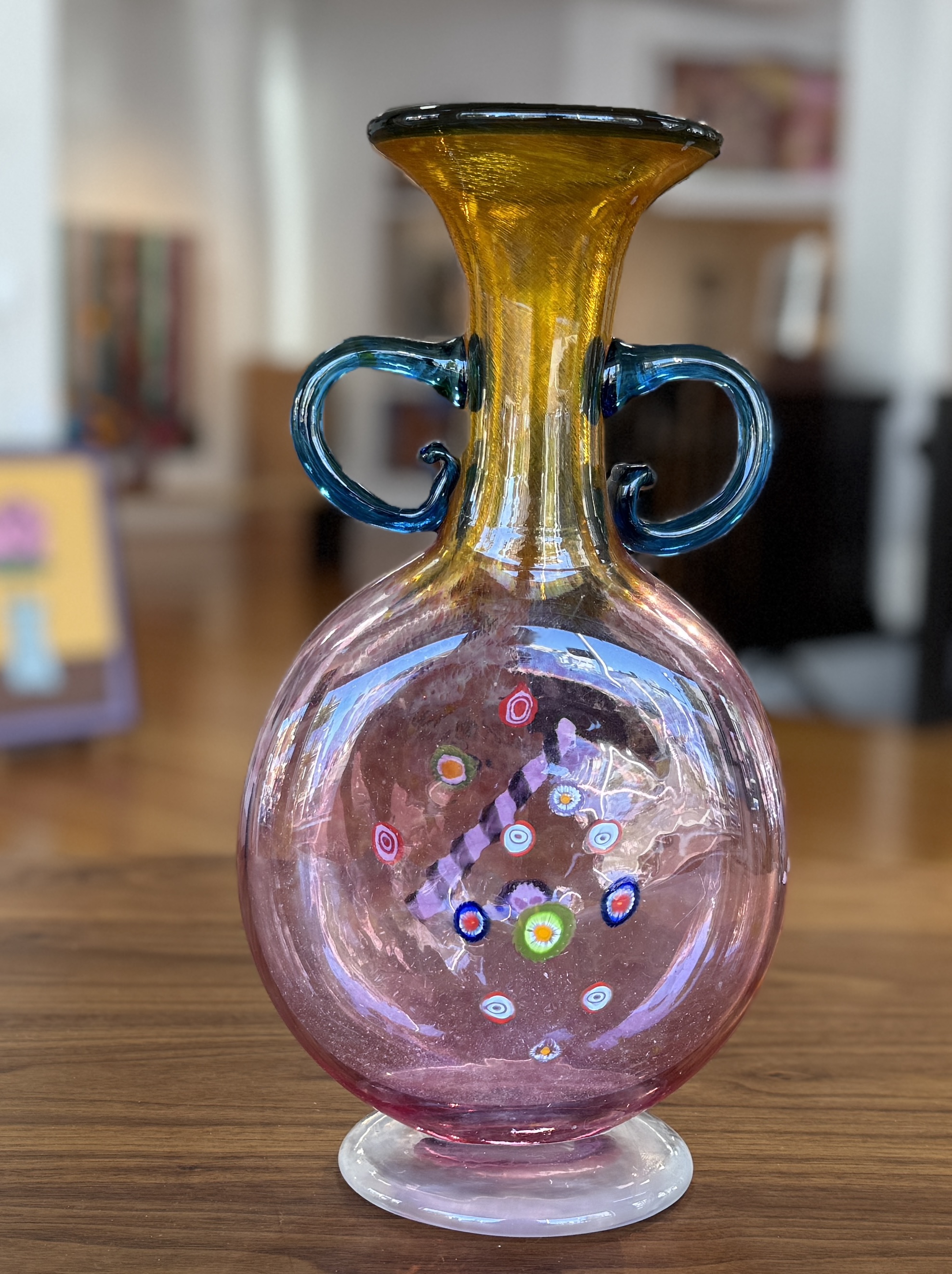 KEN & INGRID HANSON, GLASS VESSEL