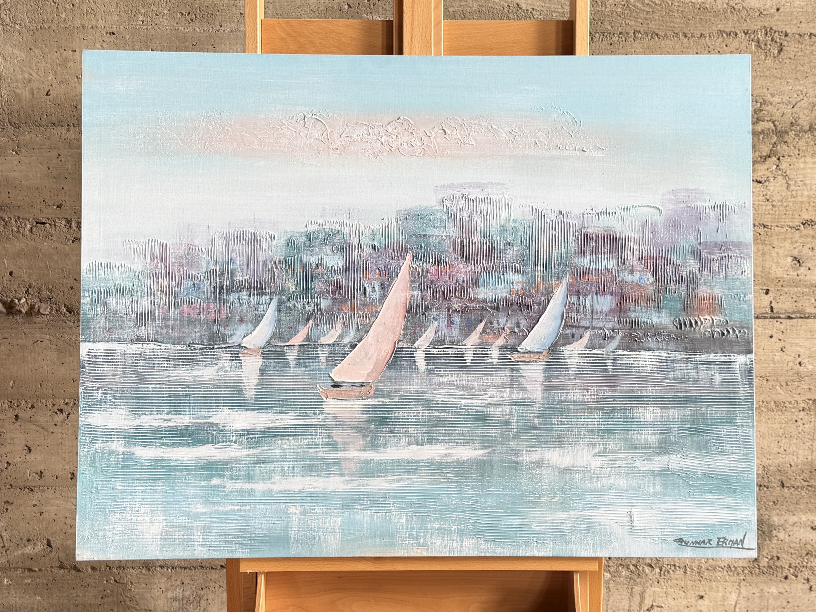 GUNNAR ERMAN, "EVENING SAILS"