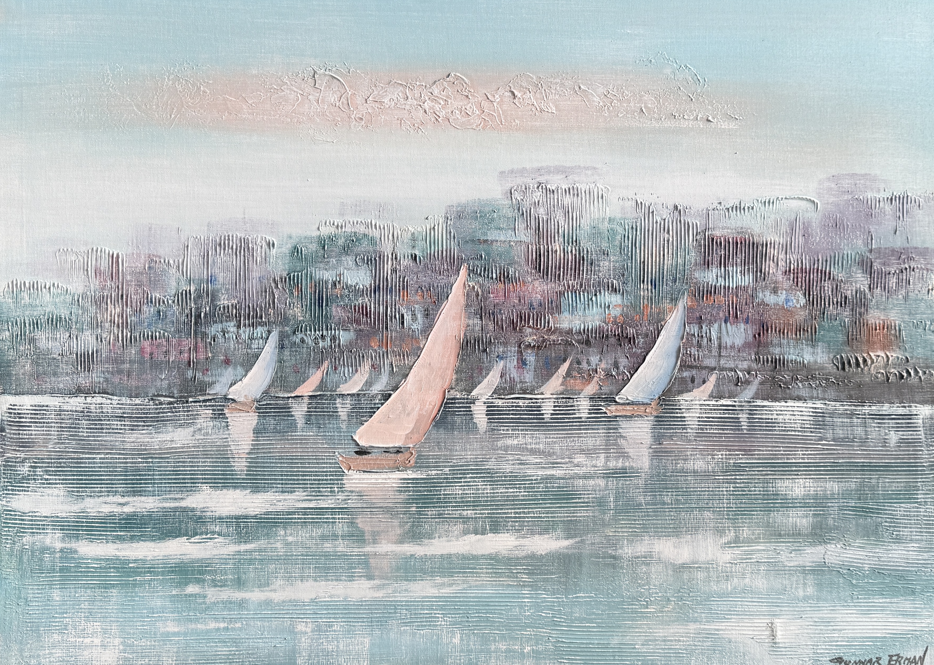 GUNNAR ERMAN, "EVENING SAILS"
