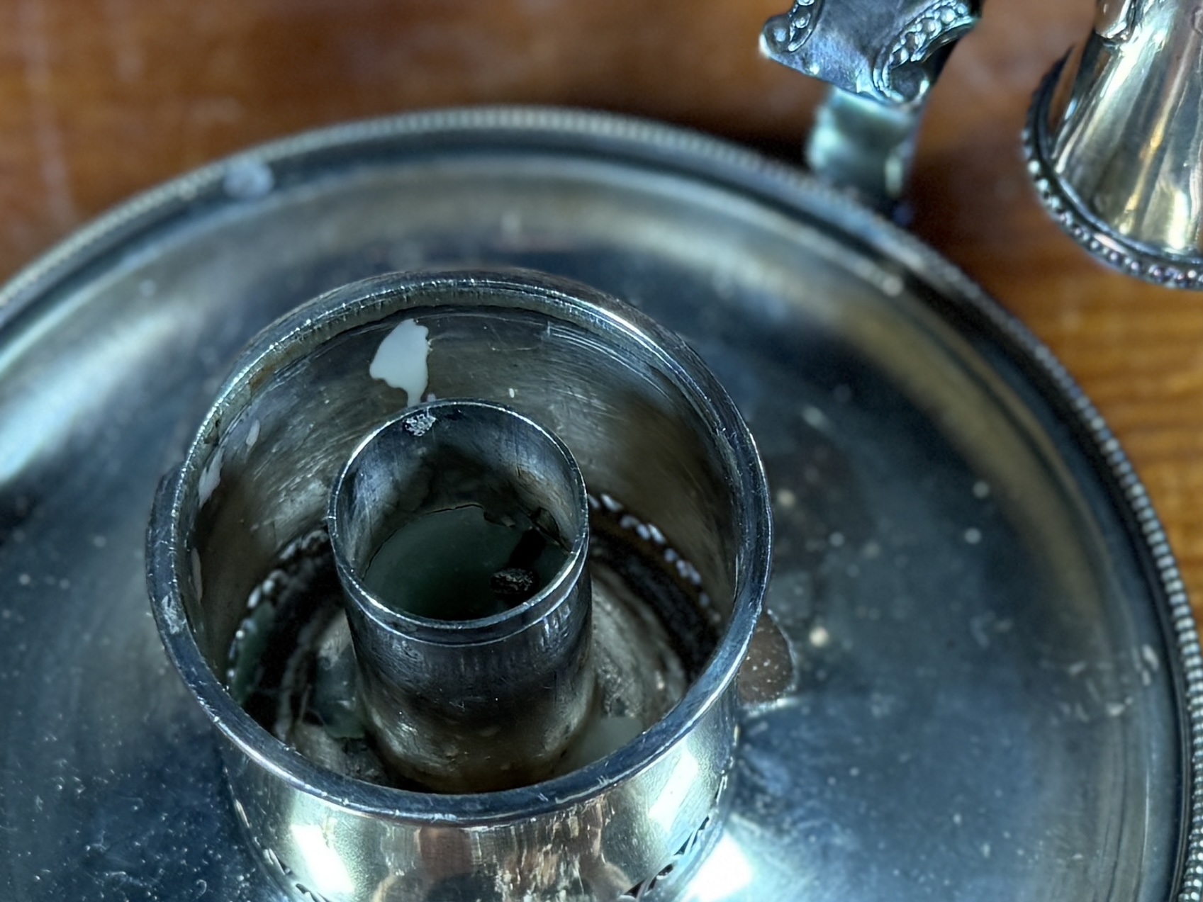 STERLING SILVER CHAMBERSTICK
