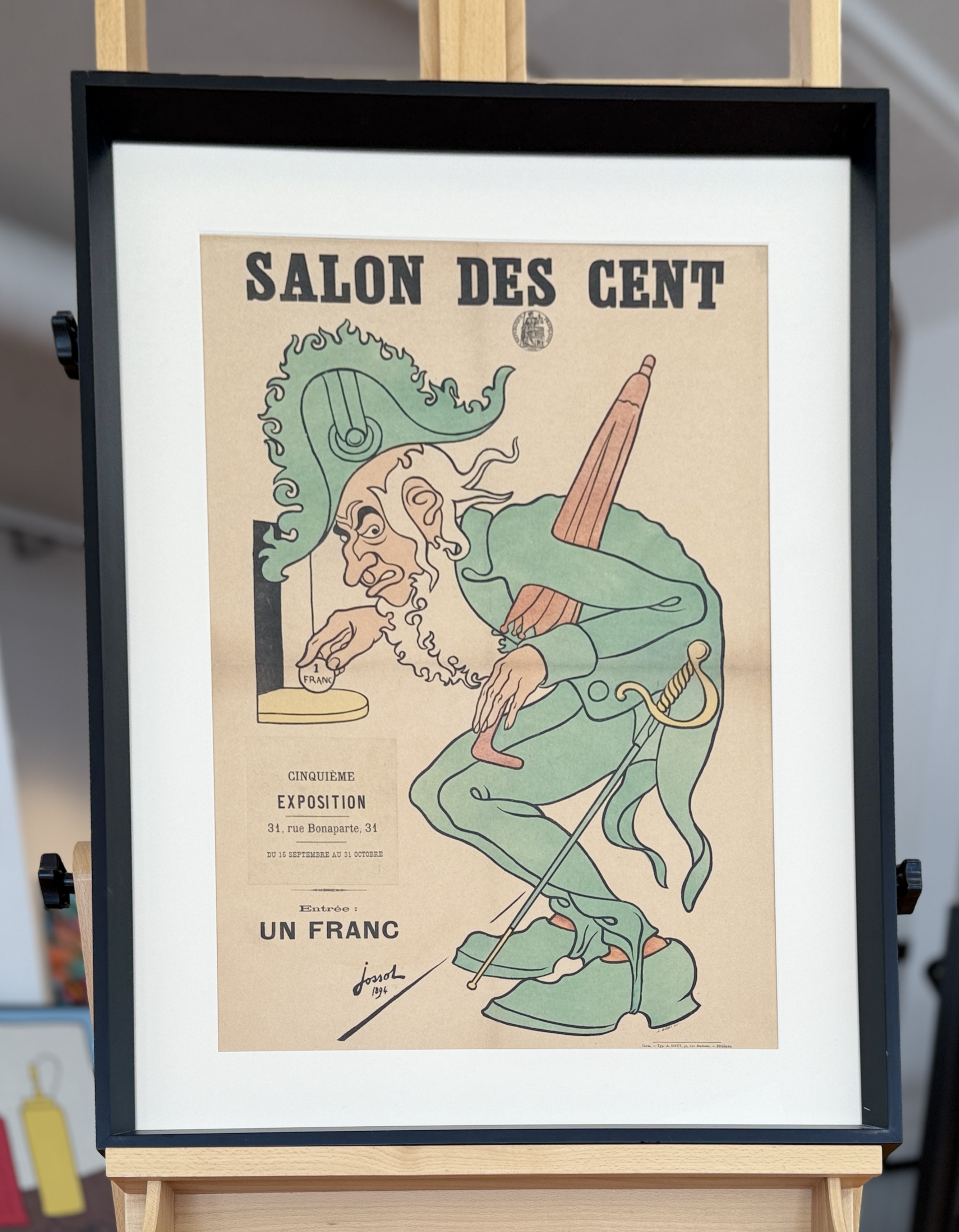 HENRI-GUSTAVE JOSSOT, "SALON DES CENT"