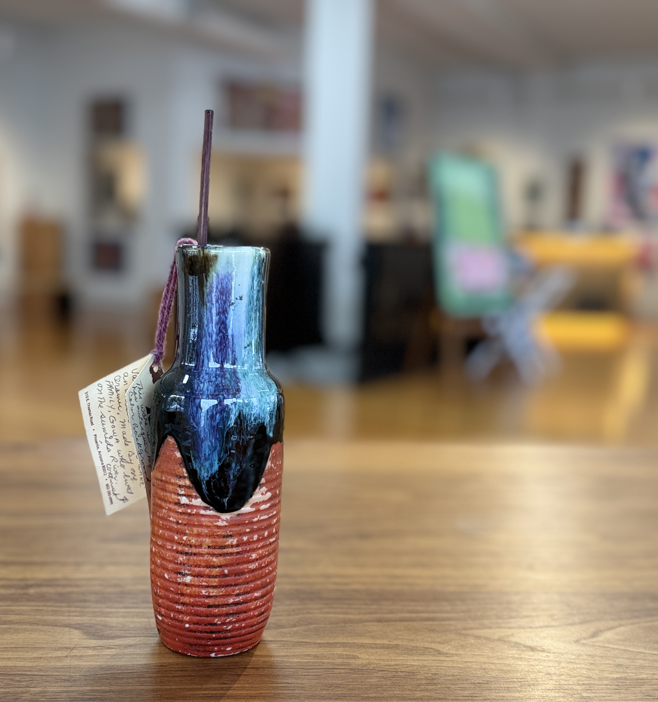 JAPANESE CERAMIC VASE