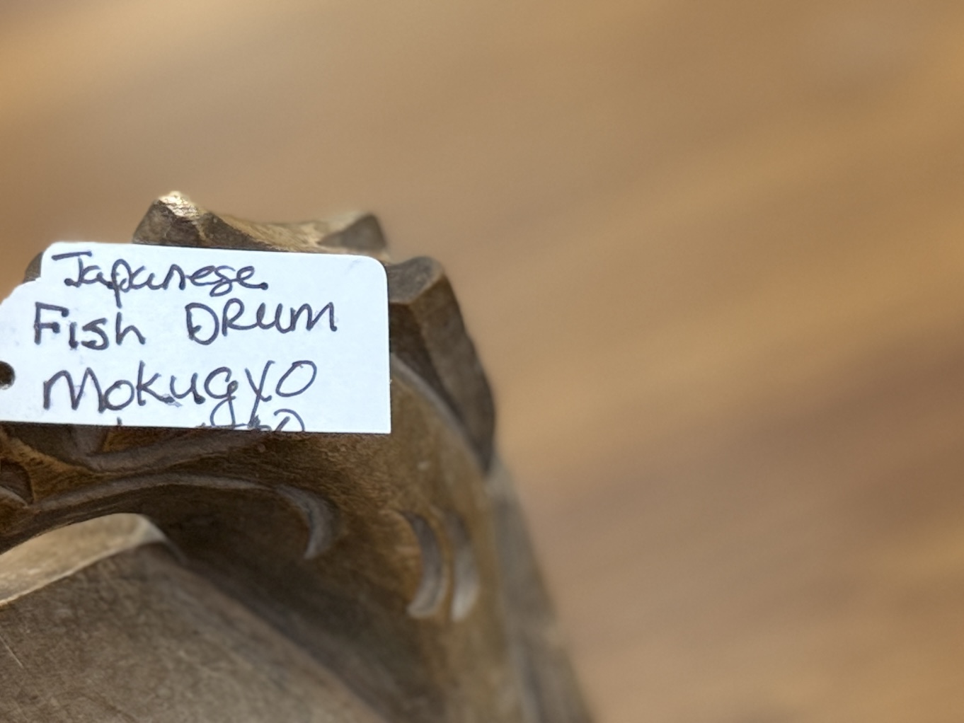 MOKUGYO, "FISH DRUM"