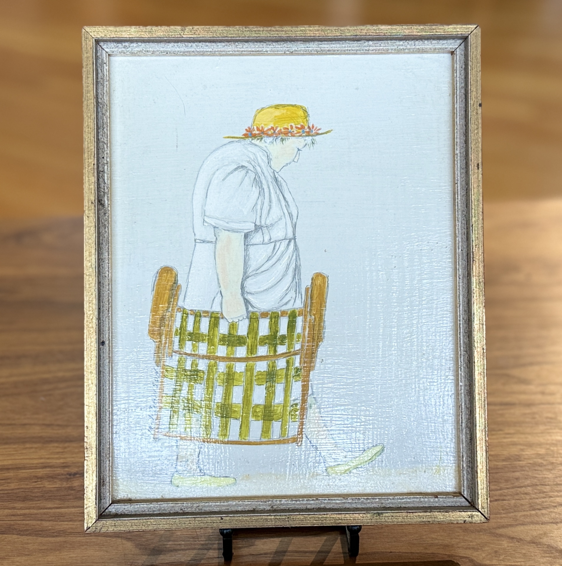 M.J. DAWSON, OIL ON PANEL