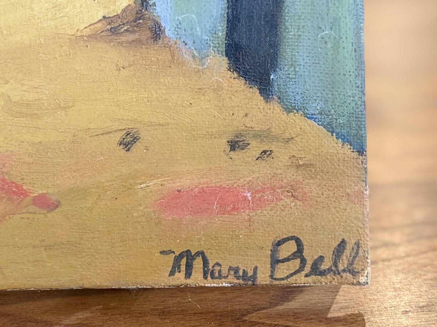 MARY BELL, OIL ON PANEL