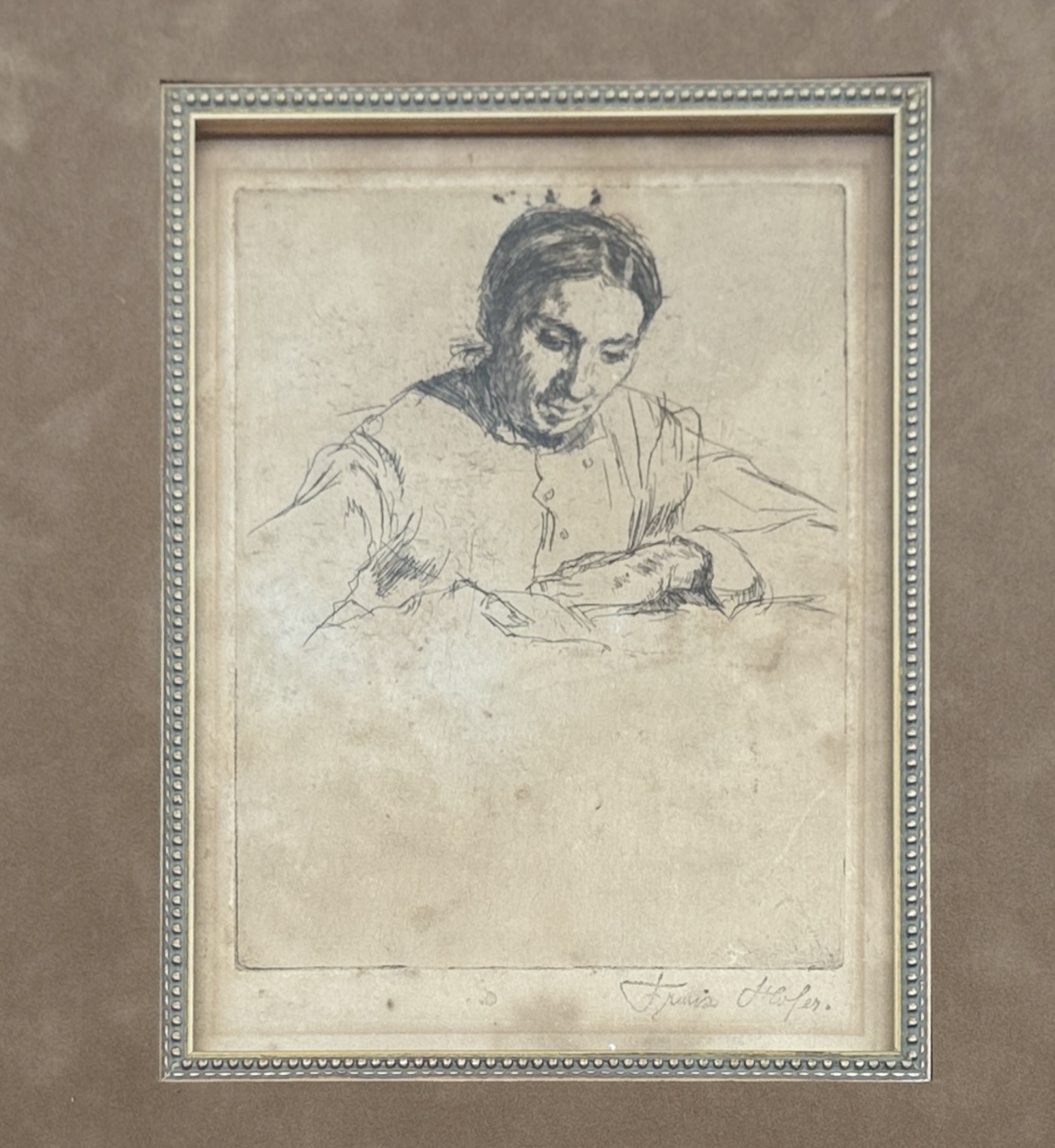EARLY 19TH CENTURY ETCHING