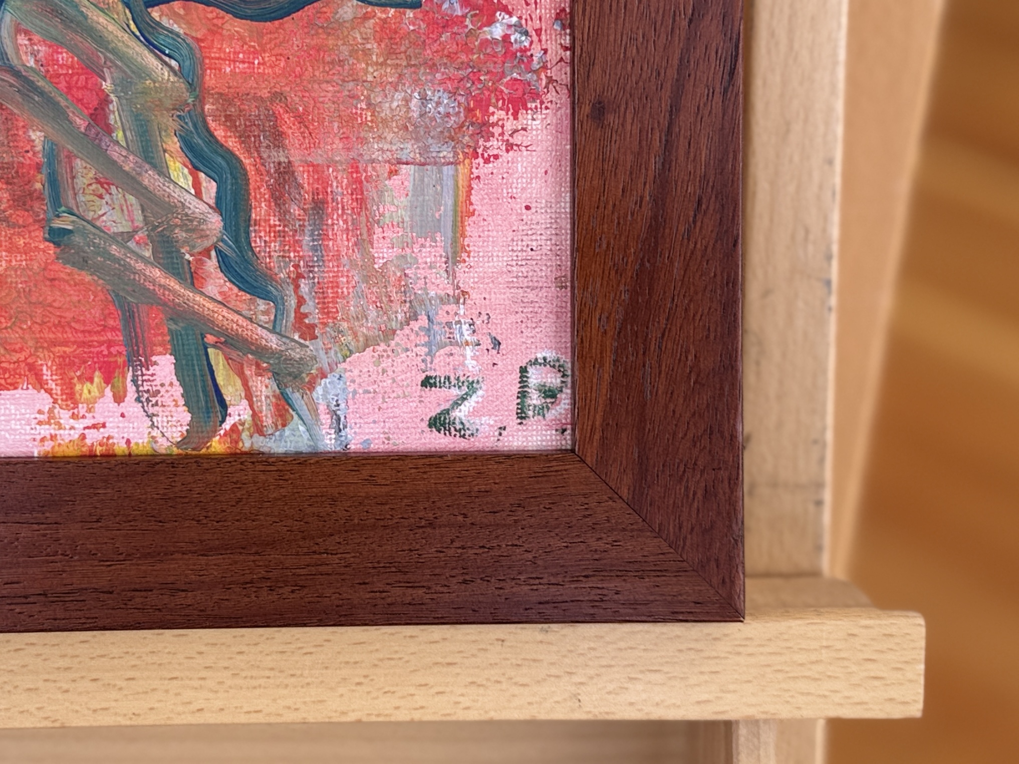 ABSTRACT ON CANVAS, #2