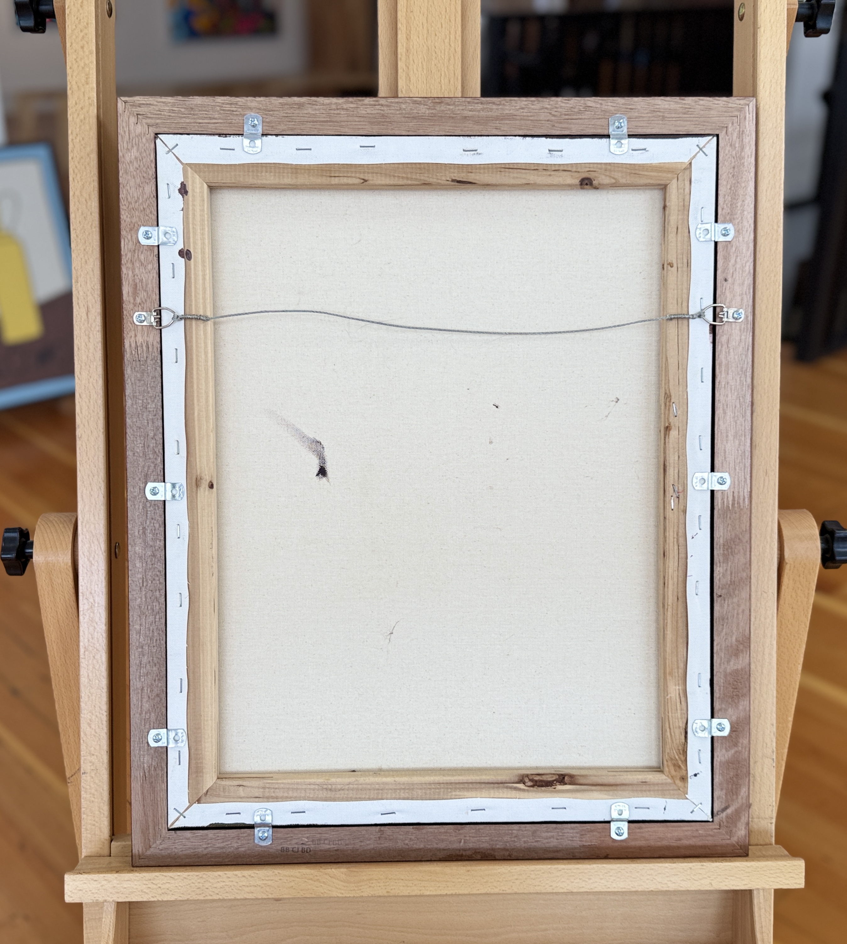 ABSTRACT ON CANVAS, #1