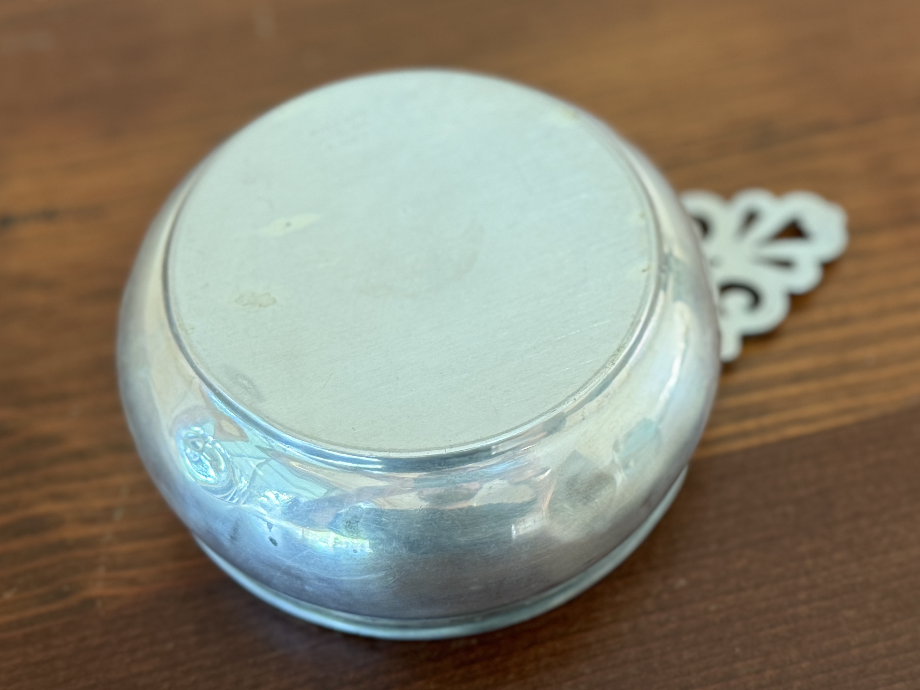 WALLACE, STERLING SILVER PORRINGER