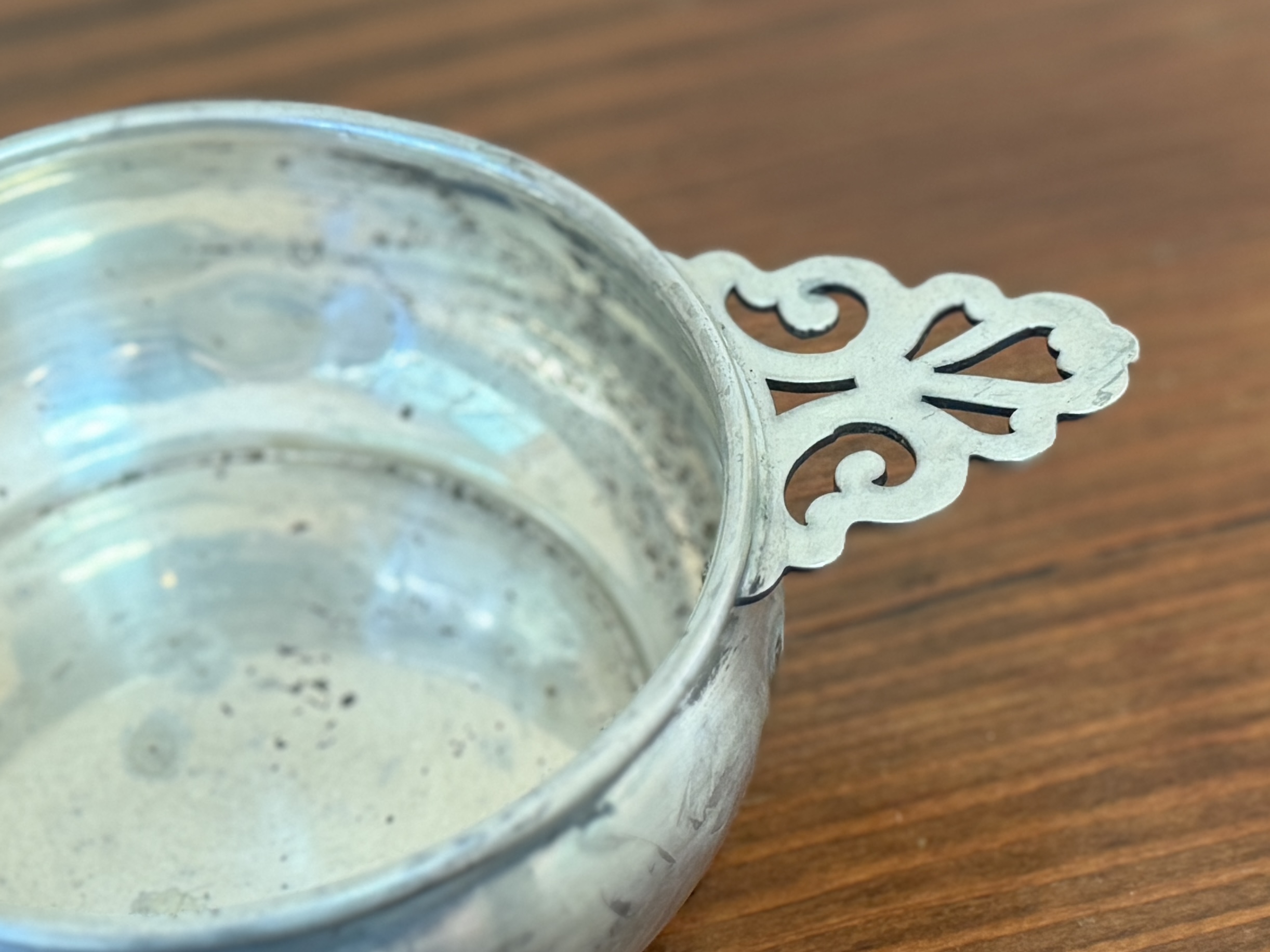WALLACE, STERLING SILVER PORRINGER