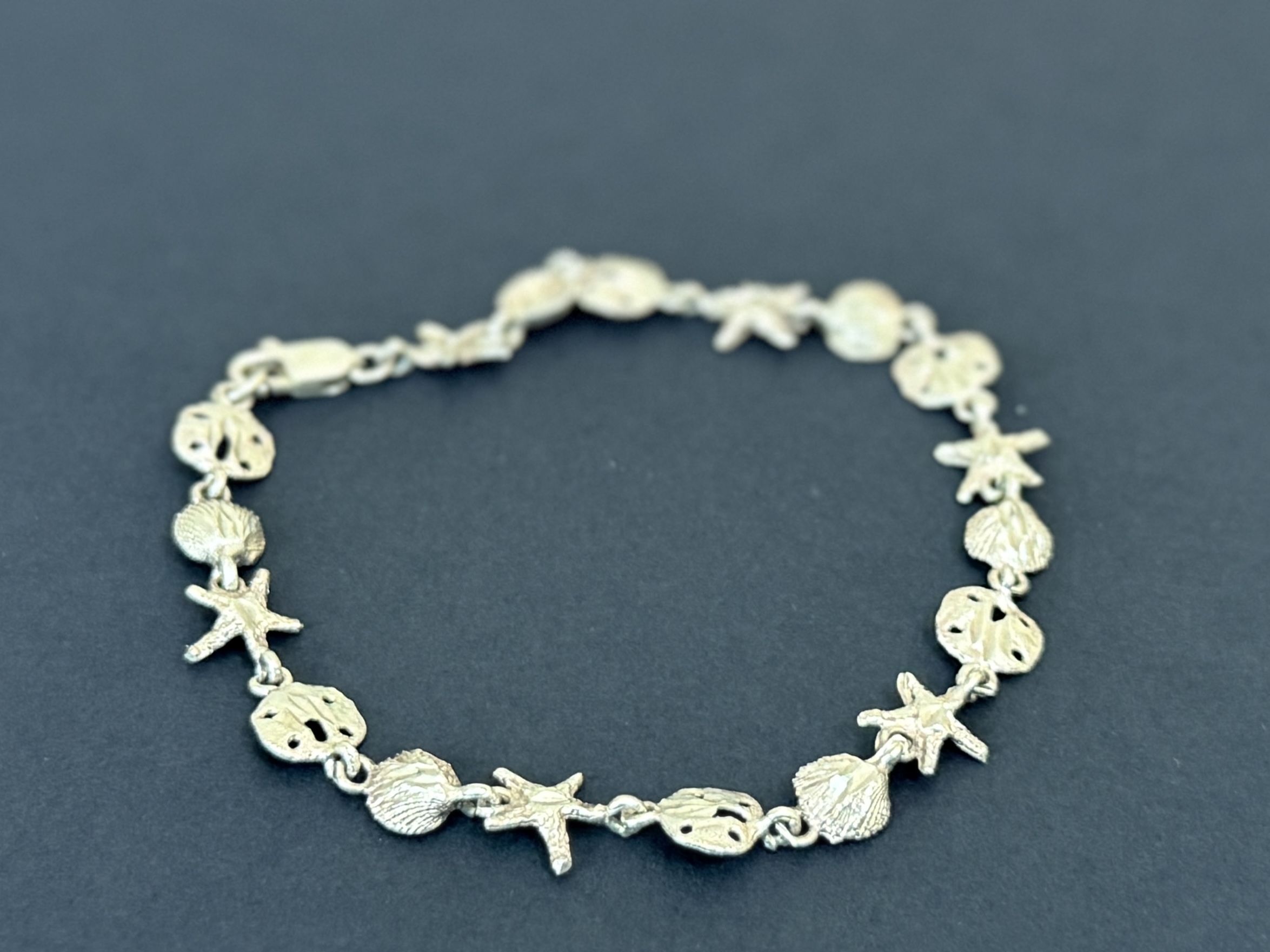 STERLING SILVER "OCEAN" BRACELET