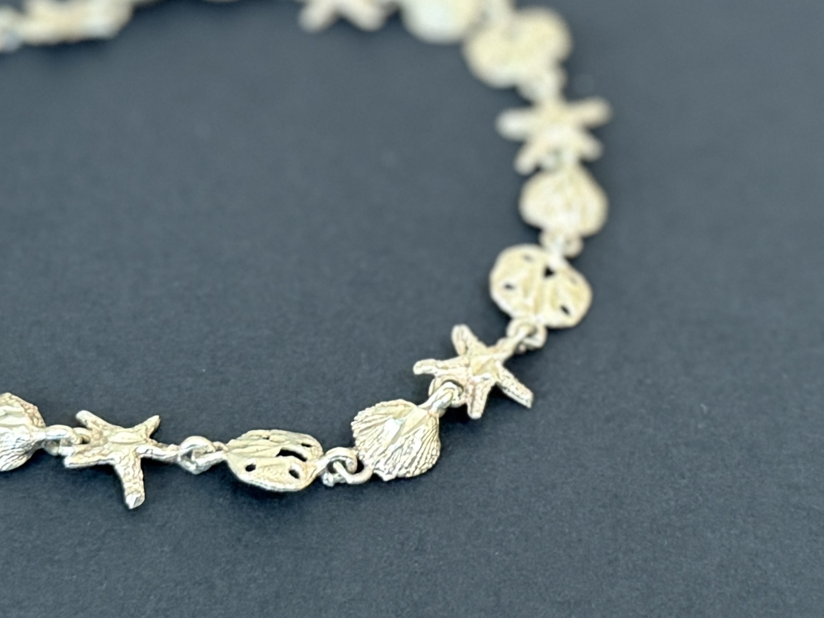 STERLING SILVER "OCEAN" BRACELET