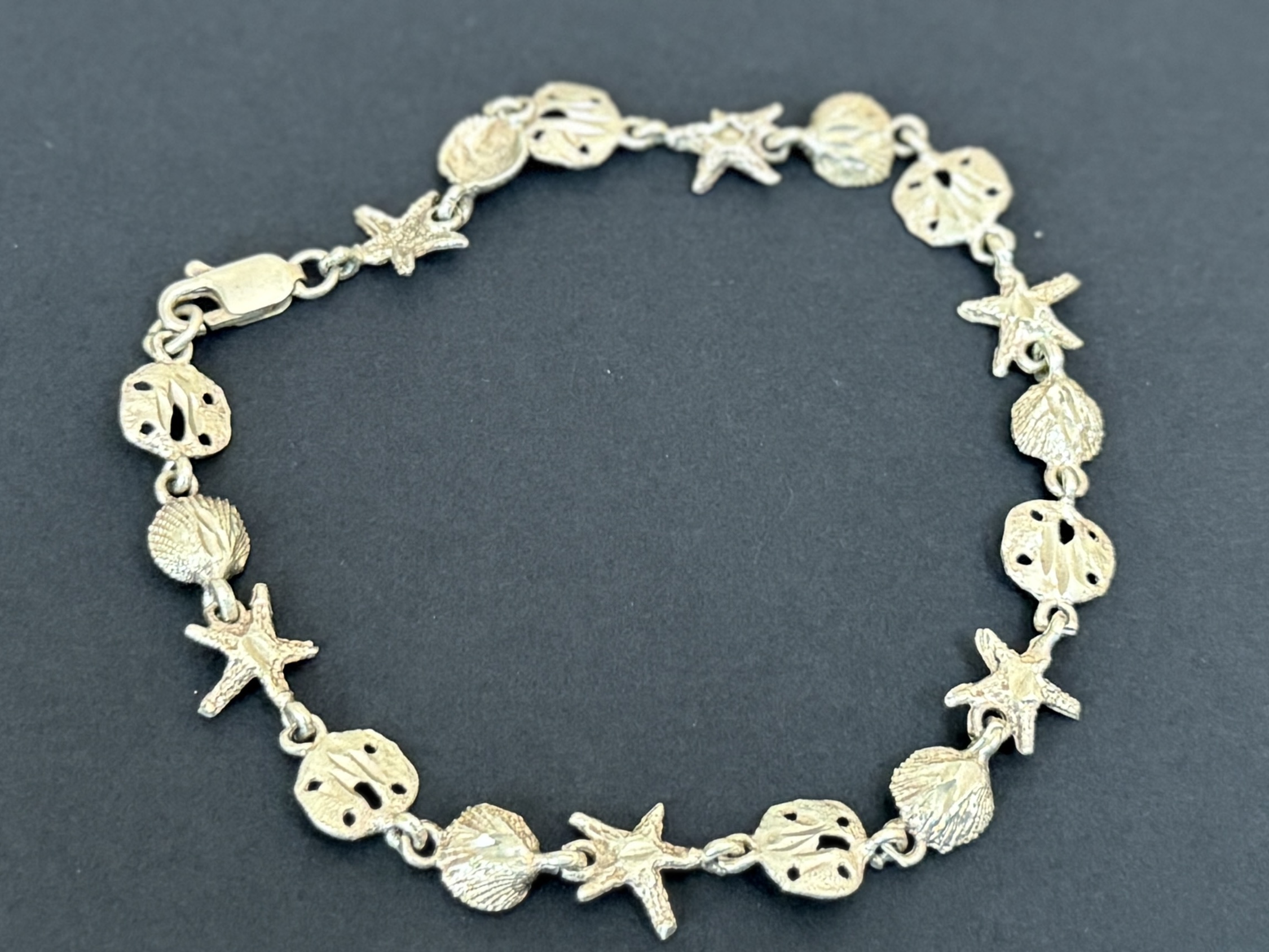 STERLING SILVER "OCEAN" BRACELET