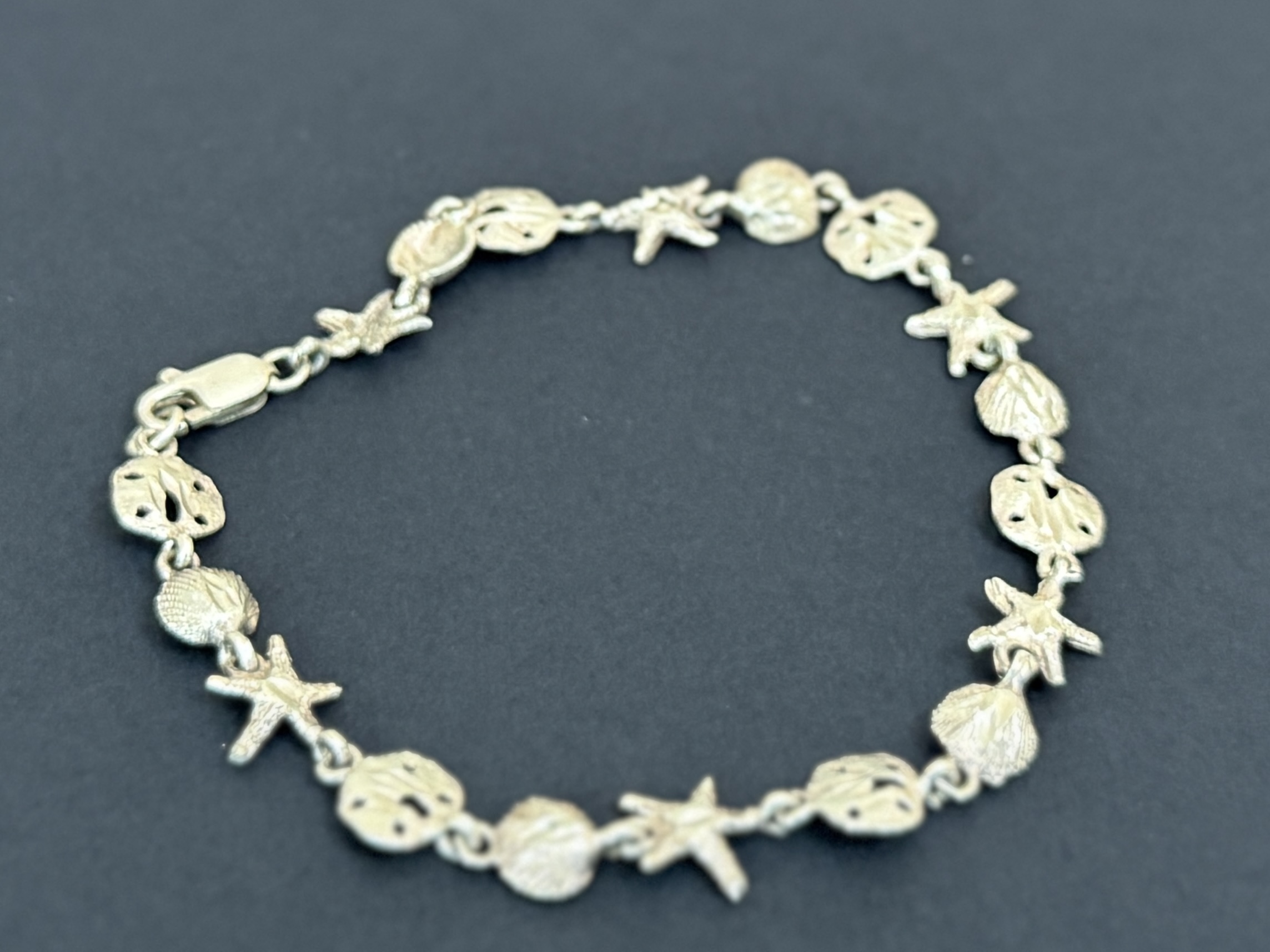 STERLING SILVER "OCEAN" BRACELET