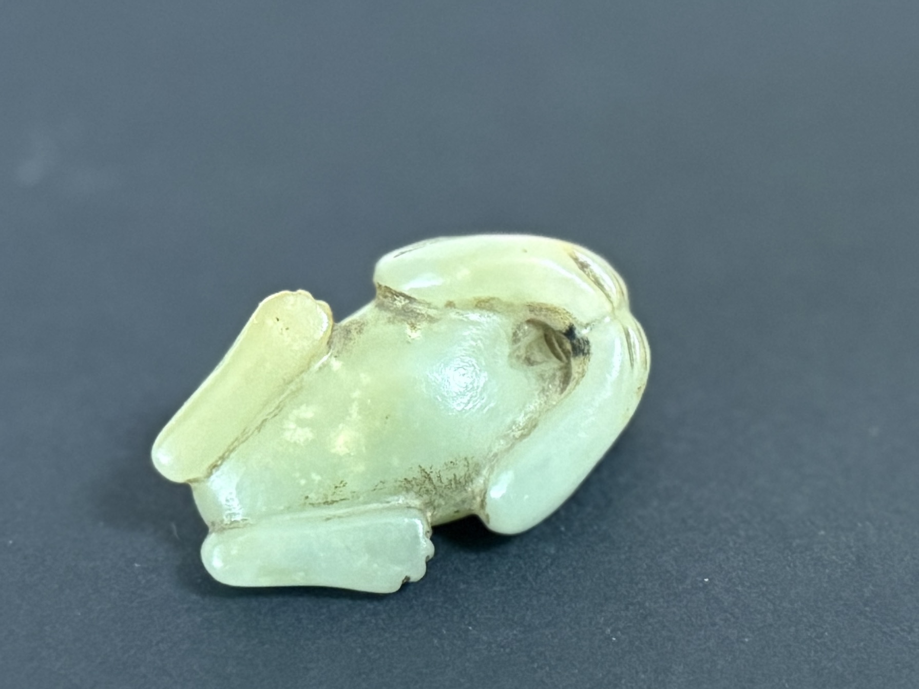CARVED JADE FISH