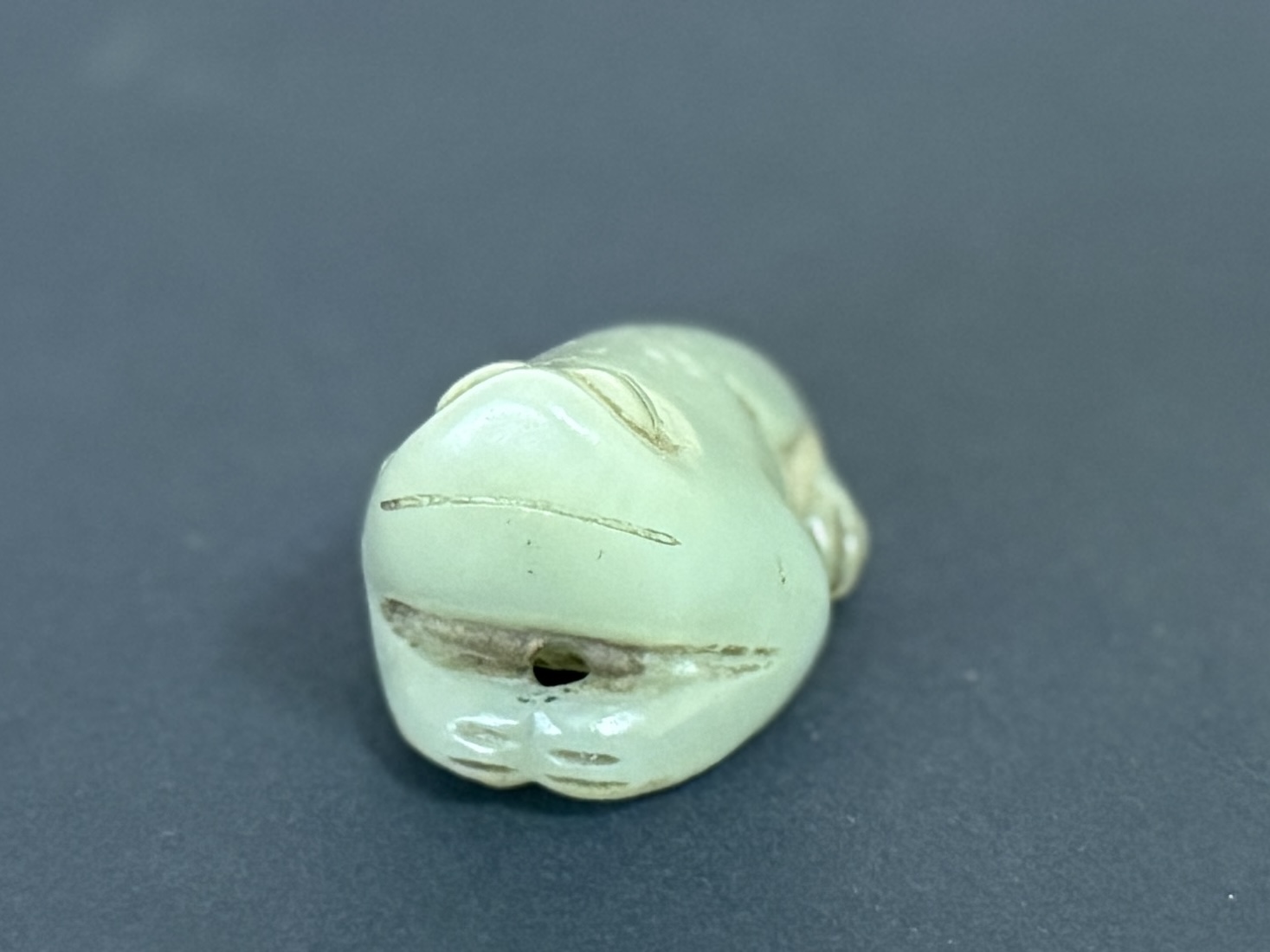 CARVED JADE FISH