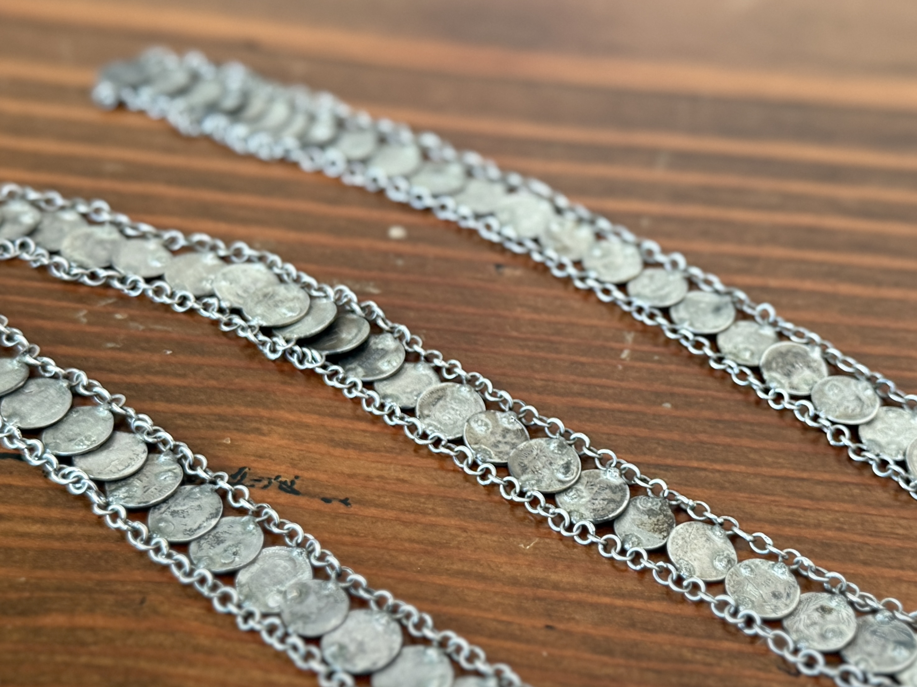 GUATEMALAN SILVER COIN BELT