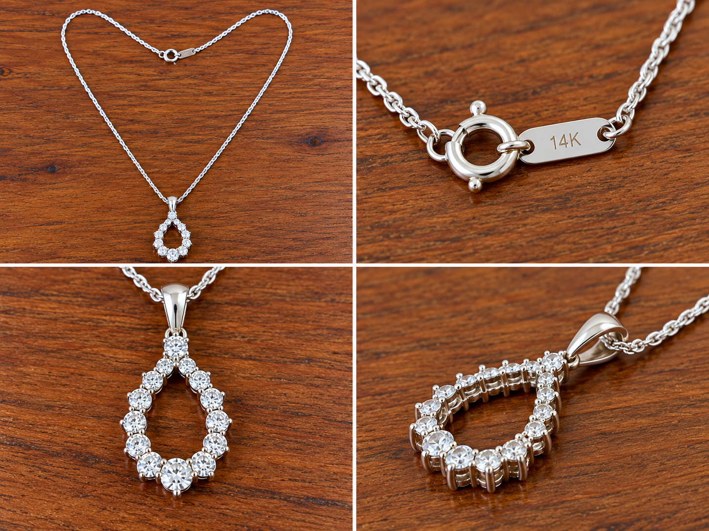 14K GOLD & DIAMOND NECKLACE