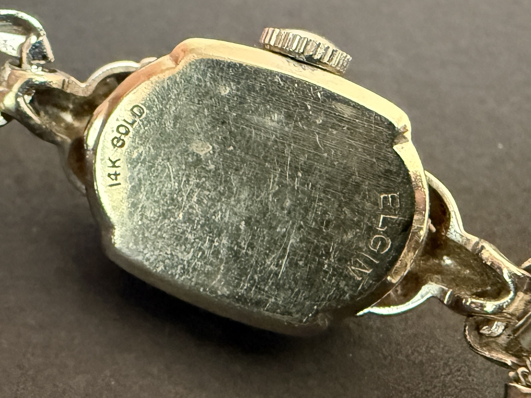LADY ELGIN, 14K GOLD WATCH