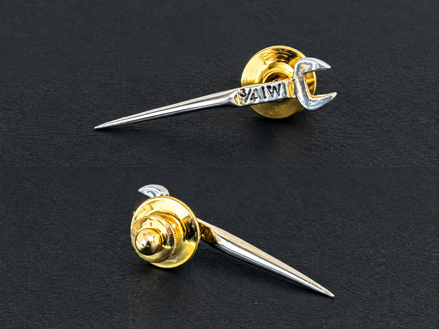 14K MECHANIC'S WRENCH PIN