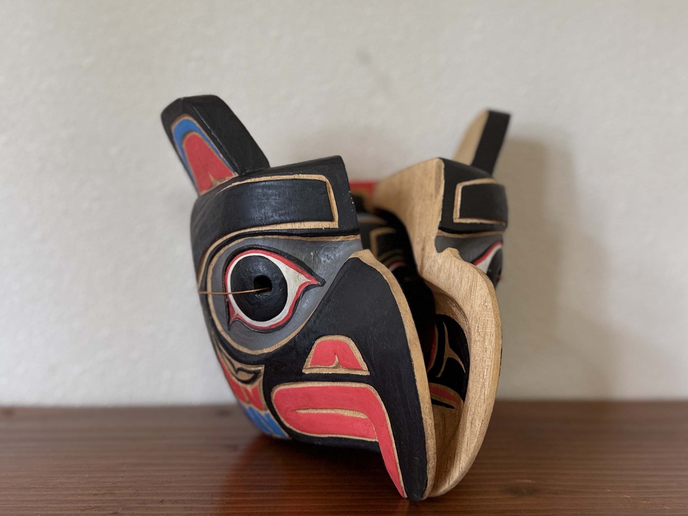Pacific Northwest Coast Style Carved Mask