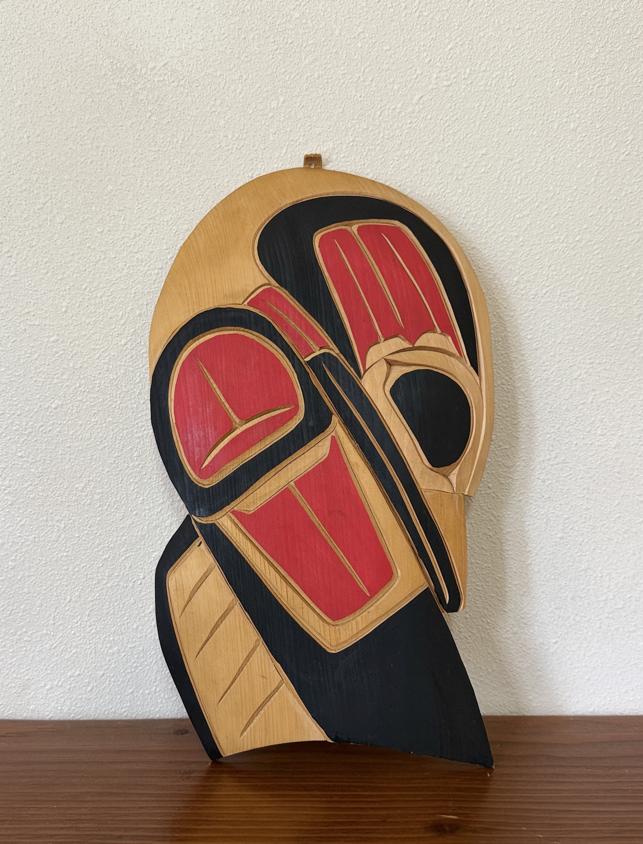 Lea Mitchell, Carved Raven