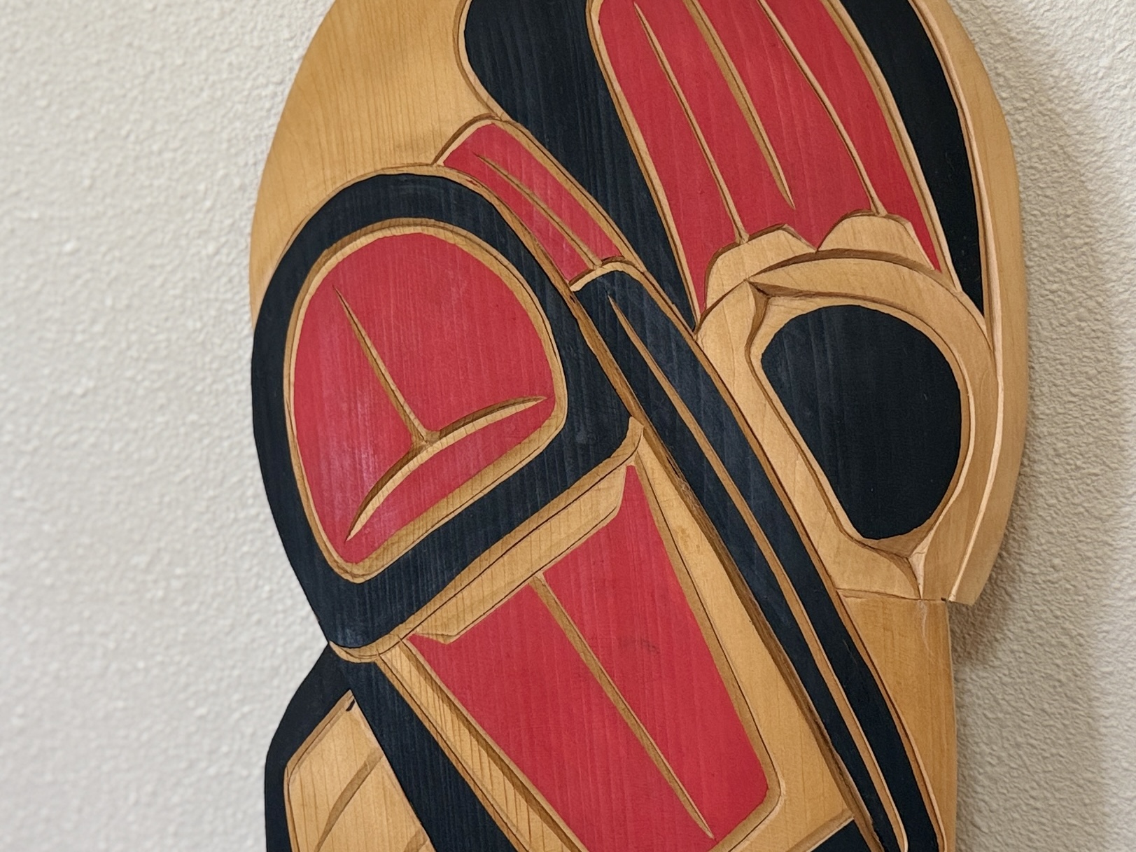 LEA MITCHELL, CARVED RAVEN