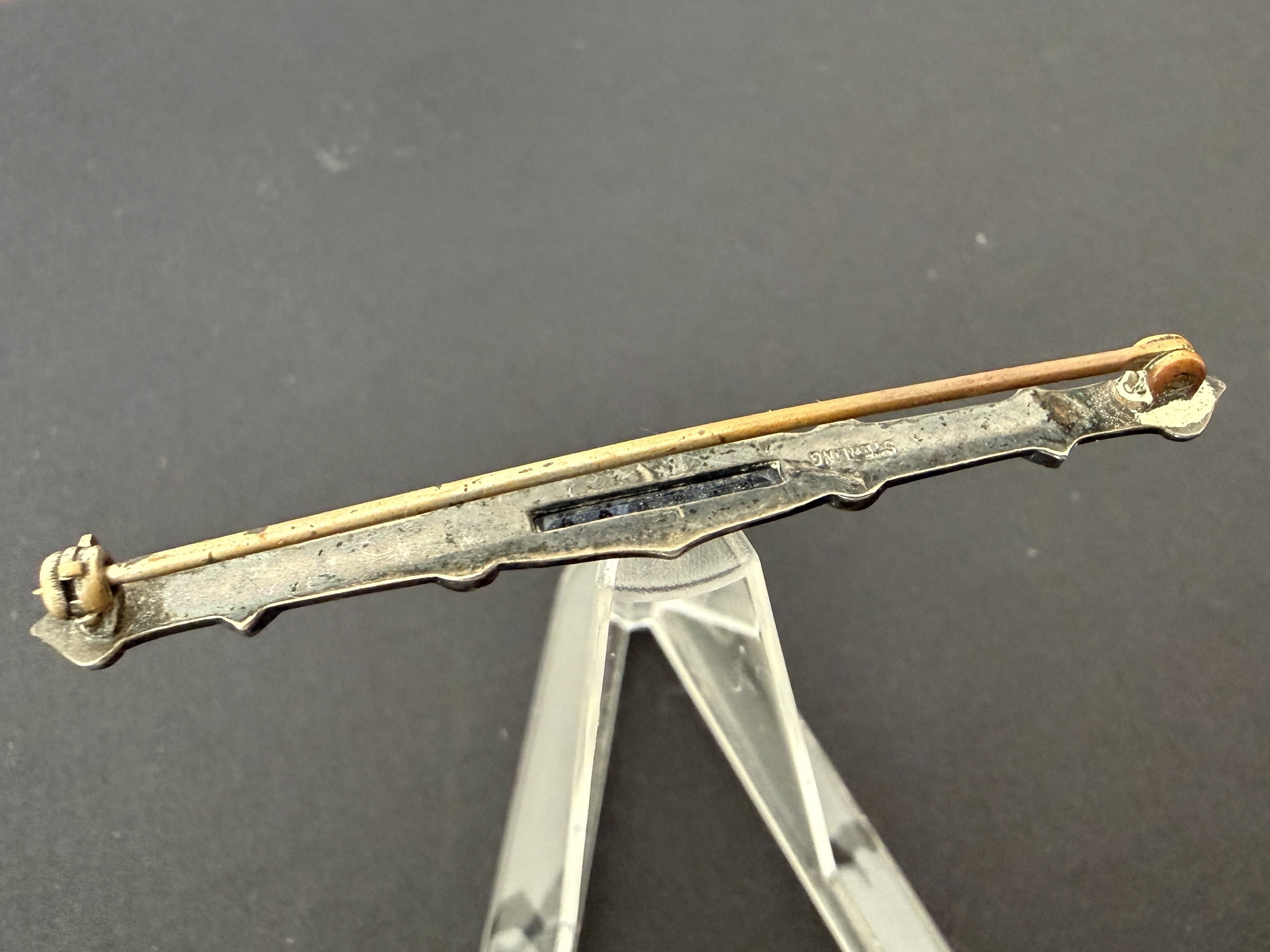 EDWARDIAN SILVER BROOCH